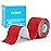 OK TAPE PRO Kinesiology Tape, 2inch x Long Roll 16ft Free Cut Tape, Elastic Athletic Tape Therapeutic Latex Free, Red+Black