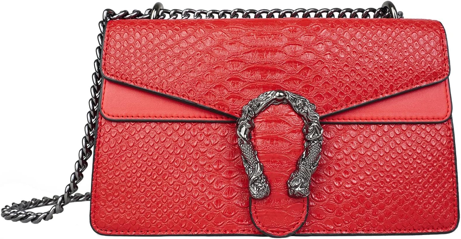 INOVERA (LABEL)Inovera Girls Utility Cross-Body Shoulder Sling Bag Clutch  Purse With Adjustable Chain Strap