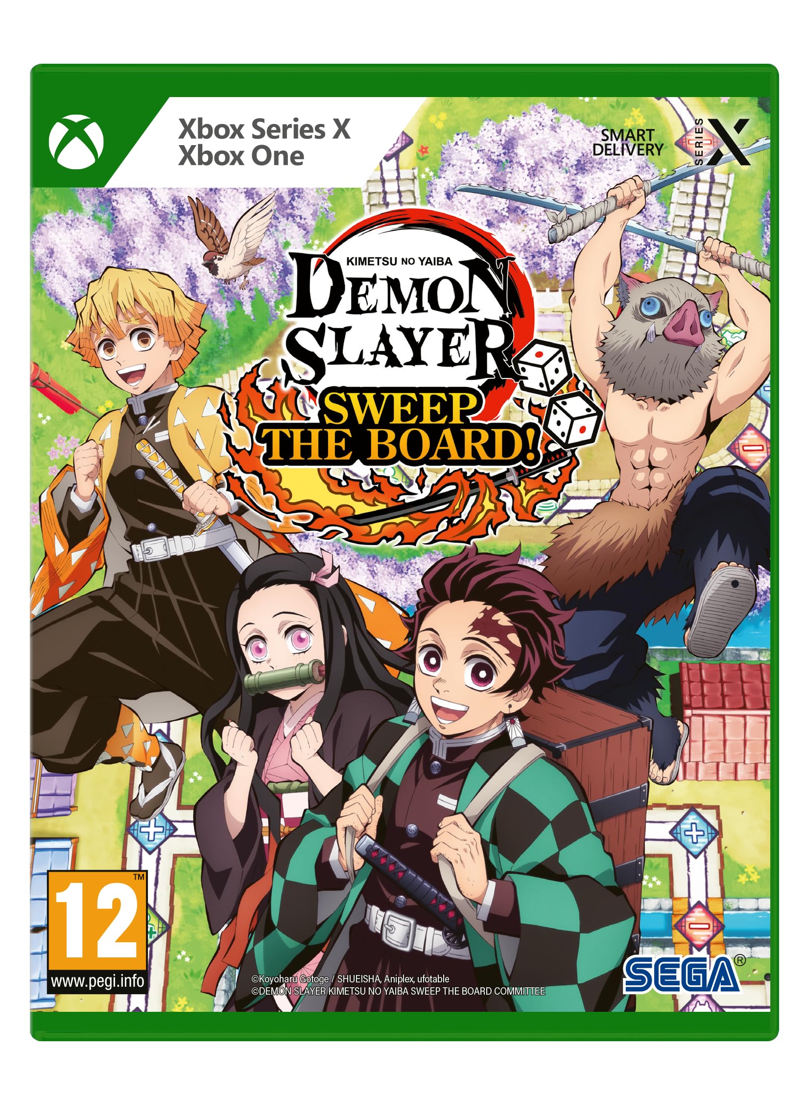 Demon Slayer -Kimetsu no Yaiba- Sweep the Board! (Xbox Series X)