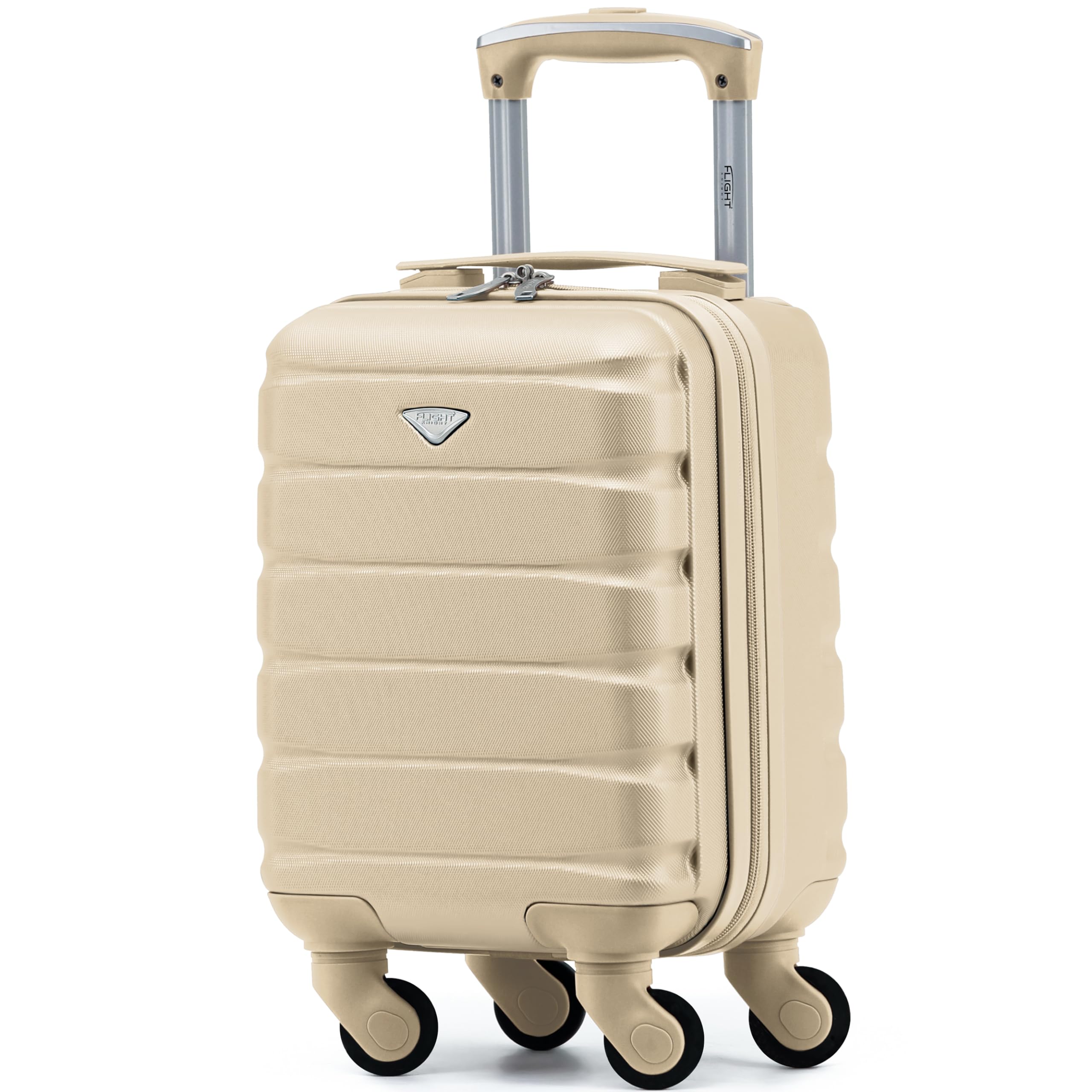 Flight Knight 56x45x25 EasyJet Cabin Bag, Jet2, British Airways Suitcase - Lightweight Small Durable 4-Wheel Cabin Case, Maximum Carry-On Size, ABS Hard Shell, 10kg Hand Luggage Bag- 56 x 45 x 25 — view 36
