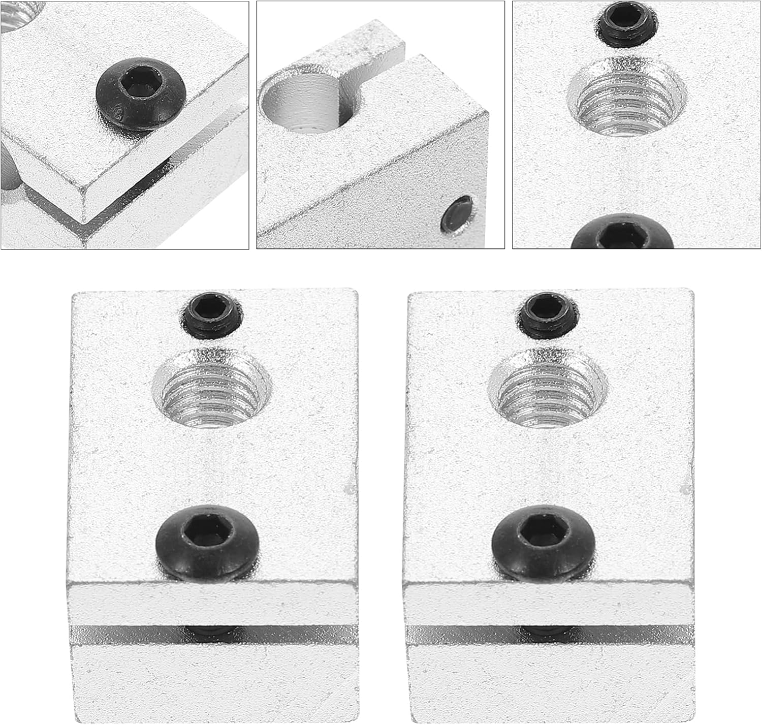 review Scicalife 2pcs Aluminum Heater Block 3D Printer Parts Accessories Hot End Heater Block