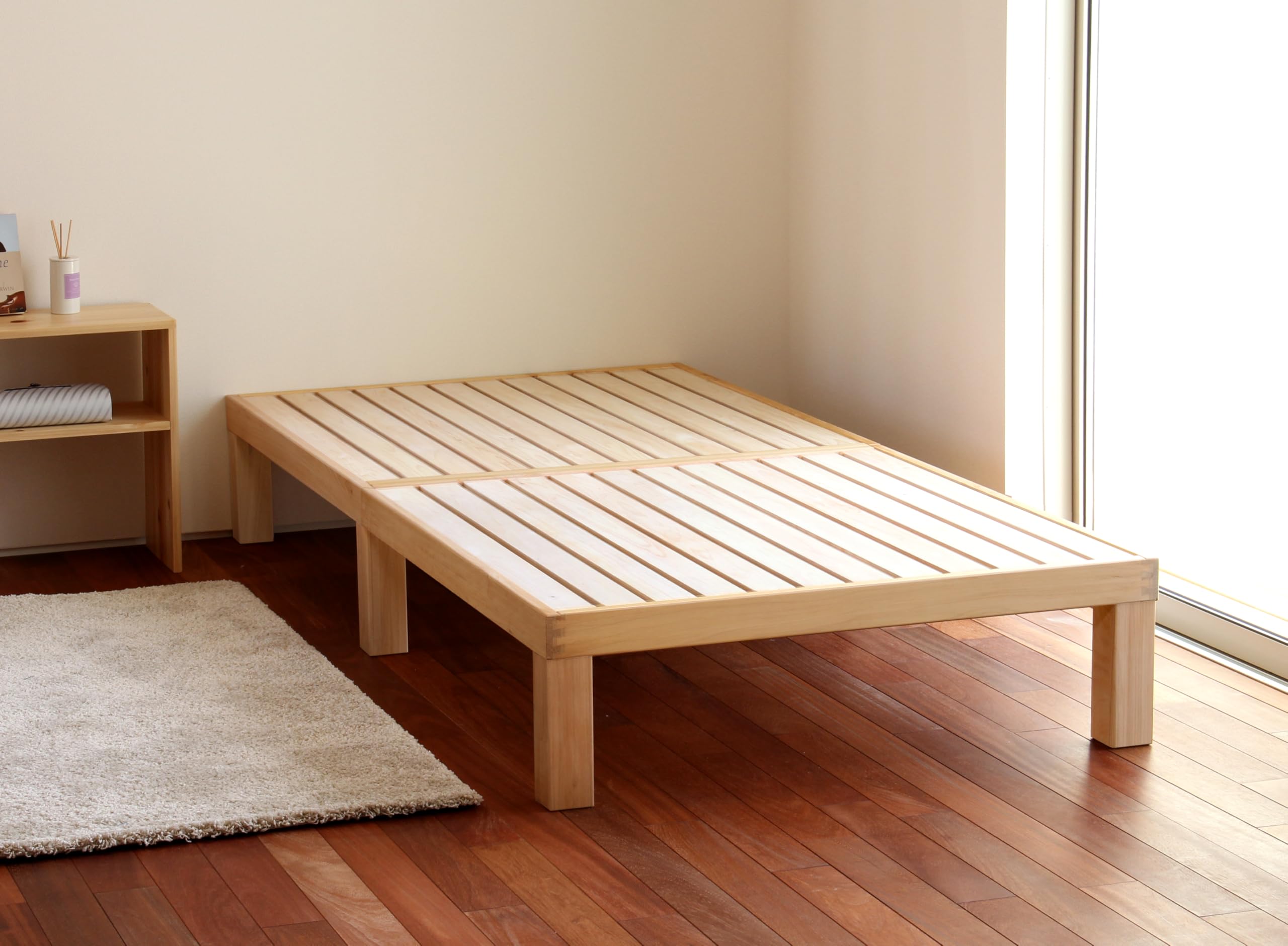 Amazon｜家具の里 すのこベッド (シングル / 1000×2000×300mm) ベッド