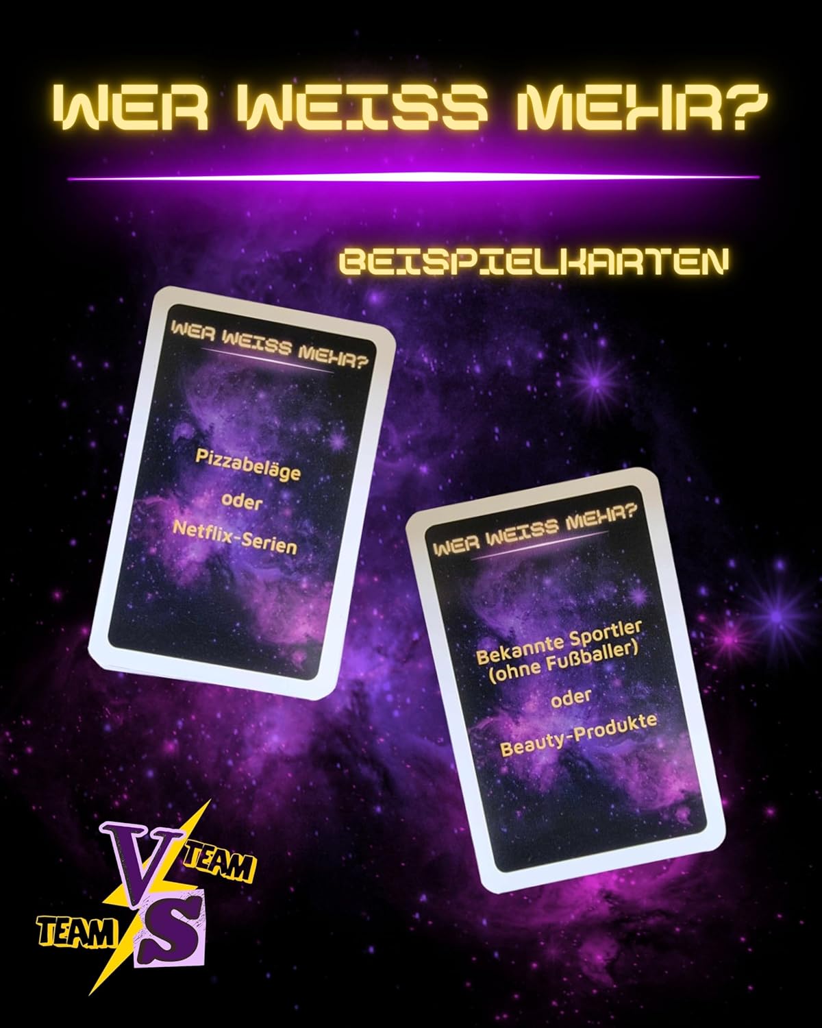 Team Card Game with 5 Categories | 10+ Years | 4+ Players | Friends Game Night | Party Games for Adults & Kids | Fun Challenges