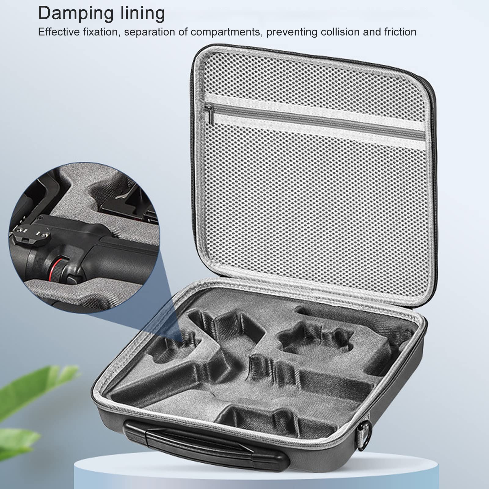 Étui Rigide étanche Pour DJI RS 3 Mini - Avec Mousse Découpée, Protection Complète, Transport Sécurisé