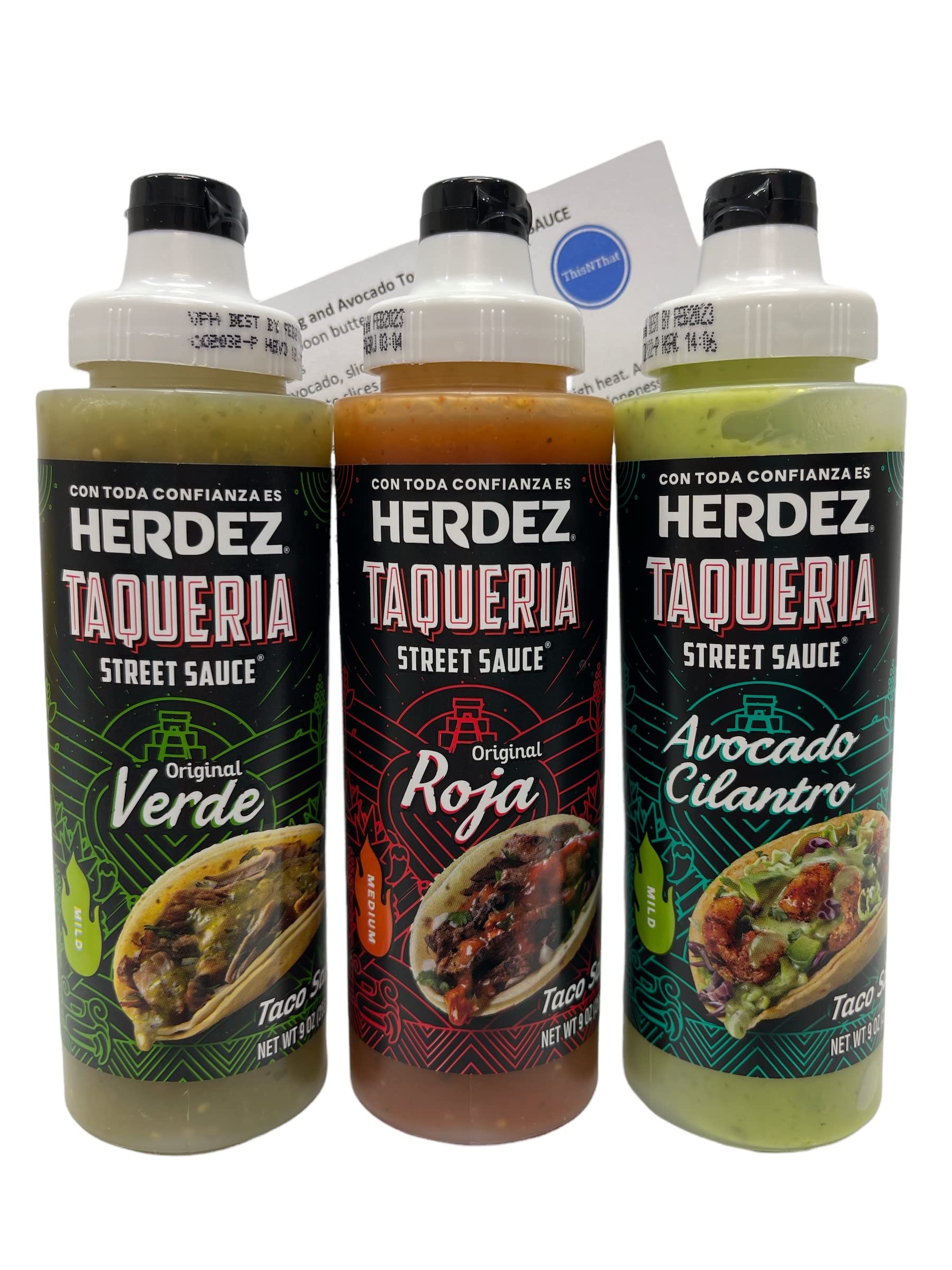 Buy Herdez 9oz Bottle Taqueria Authentic Mexican Street Taco Sauce