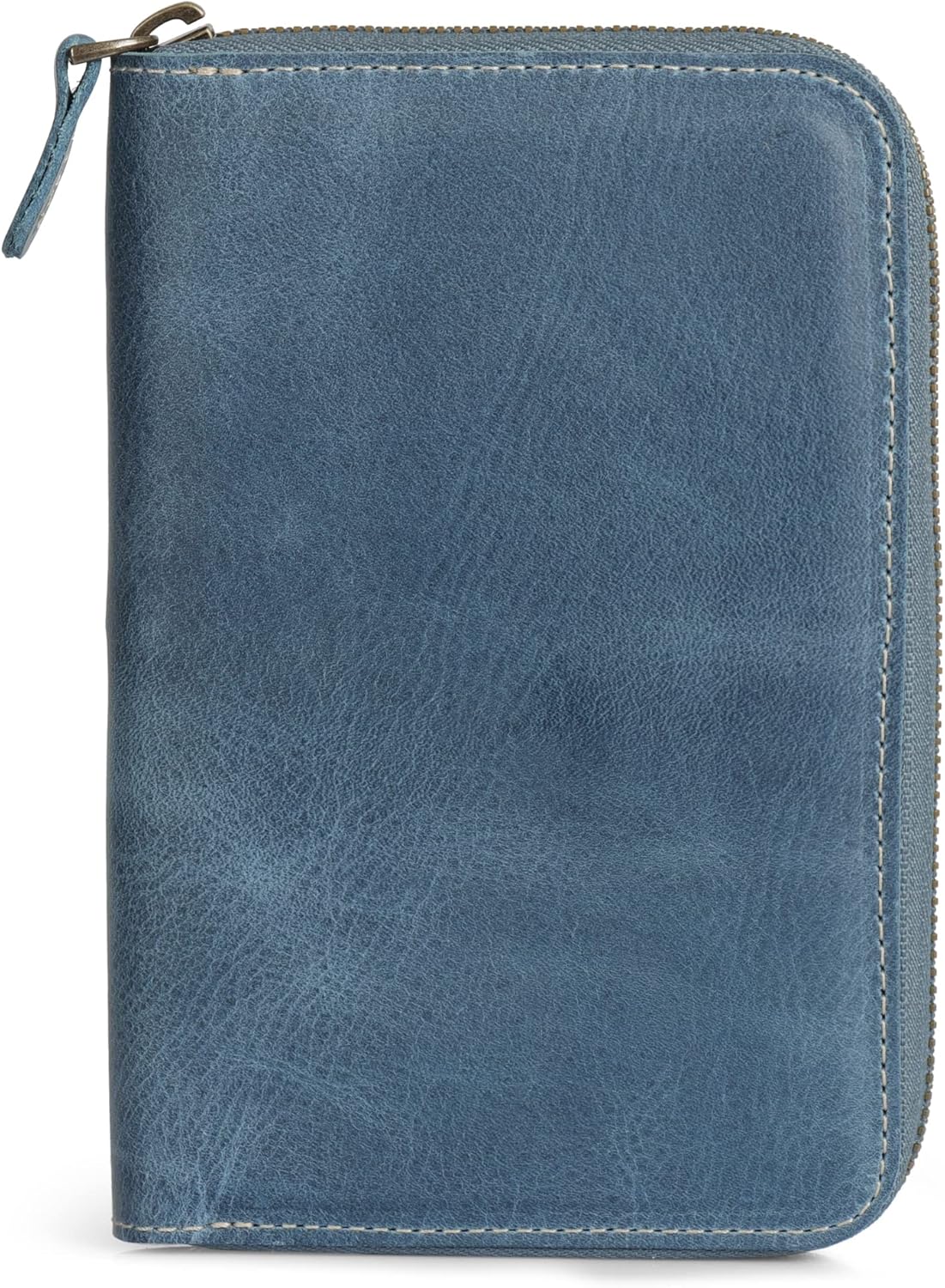 Londo Genuine Leather Padfolio – Portfolio Folder with Pencil Holder, Notepad & Zipper Closure for Business, Office & Travel