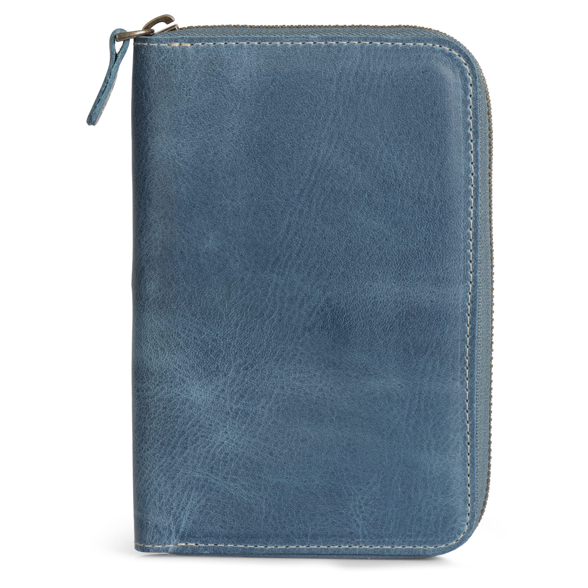Londo Porte-Documents en Cuir Véritable – Conférencier avec Porte-Stylo, Bloc-Notes et Fermeture Éclair pour Bureau, Affaires & Voyage
