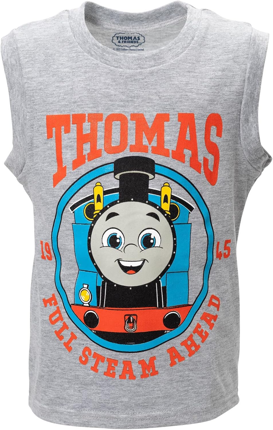 THOMAS & FRIENDS Tank Engine [SizeRangeDescription1] 3 Piece Outfit Set: T-Shirt Tank Top Shorts [SizeDescription1] - Image 4