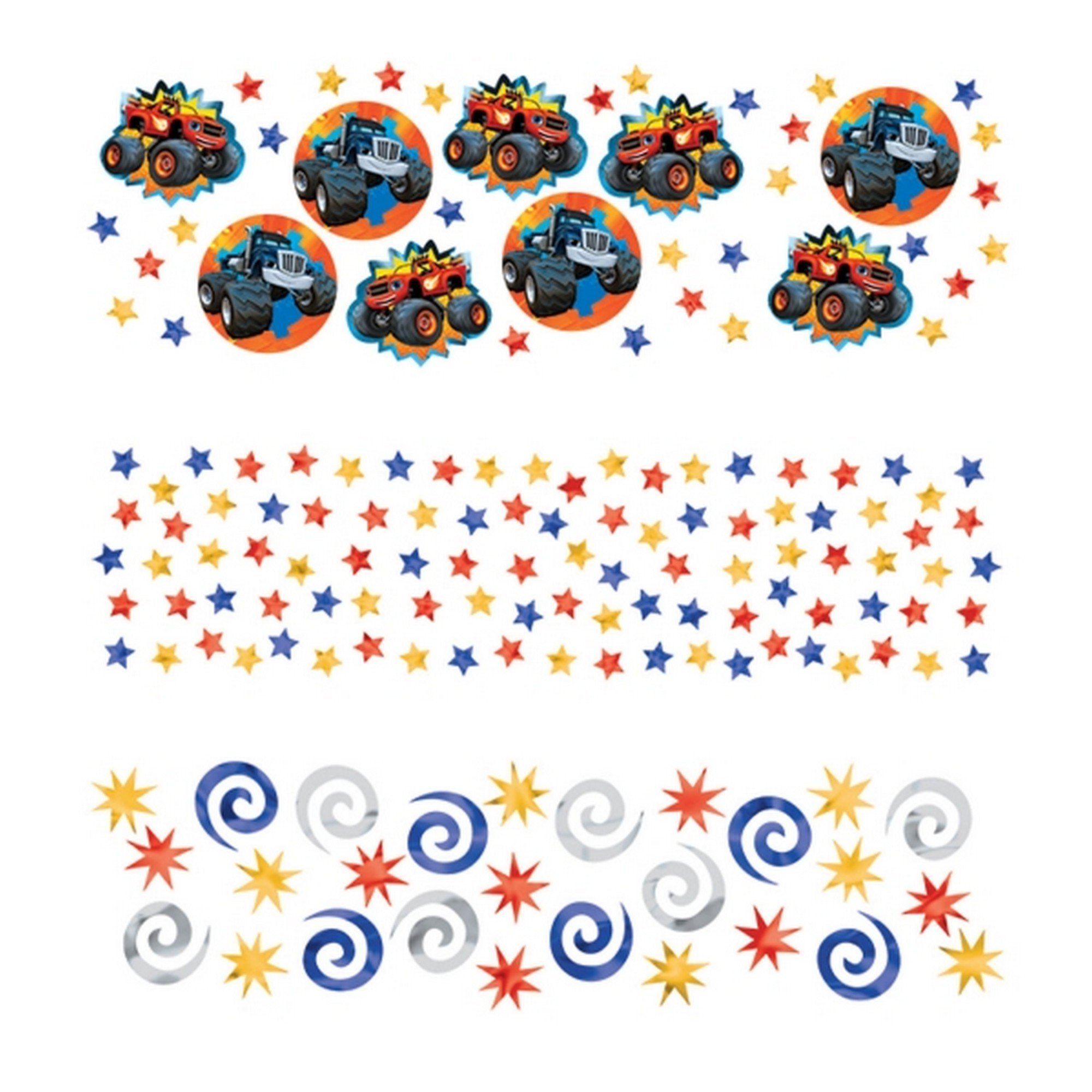 Blaze and the Monster Machines Value Pack Confetti, Party Favor