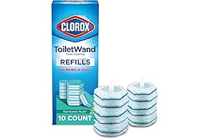 Clorox ToiletWand, Disinfecting Wand Refill Heads: Rainforest Rush