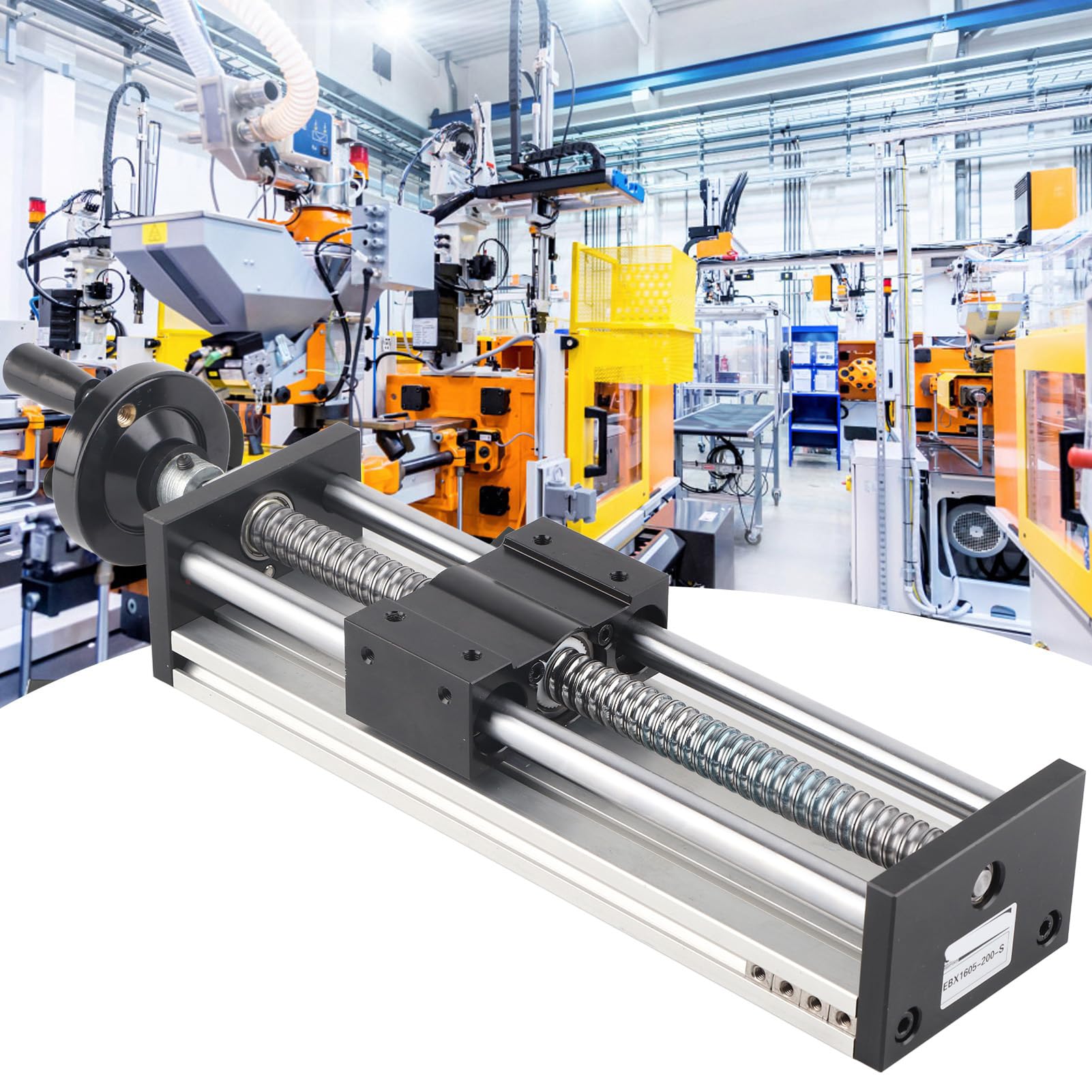 Prowadnica Liniowa 200 Mm, 2-osiowy Ręczny Silnik Stołu Przesuwnego, Prowadnice Liniowe do Drukarki 3D i Maszyny CNC(EBX1605)