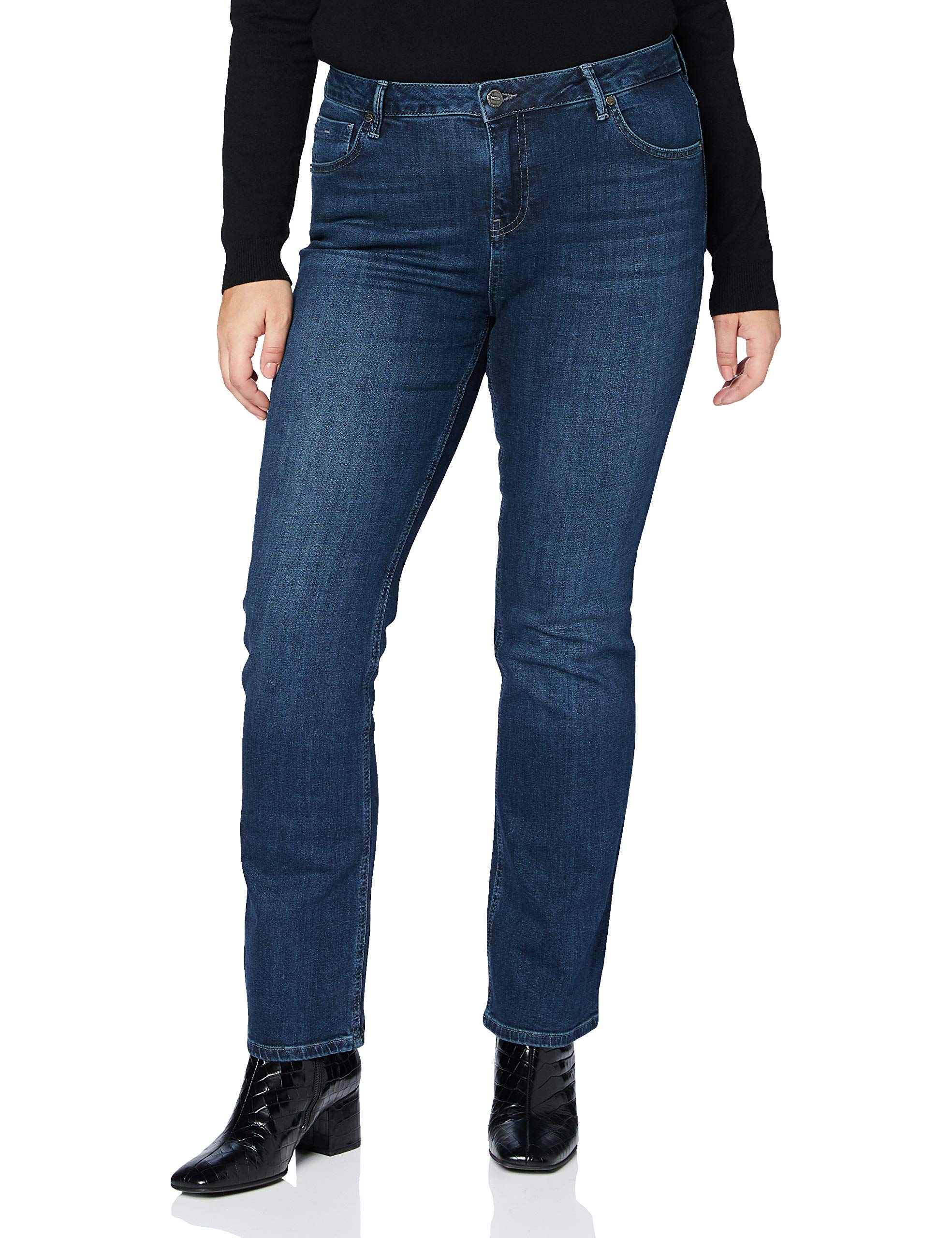 Mexx Women's Boot Cut Denim Jeans Not Applicable, Dark Blue, 27