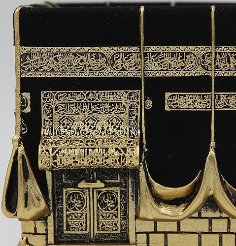 Miniatura 3 de Decoración de mesa para el hogar réplica de Kaba regalo Eid pequeño dorado