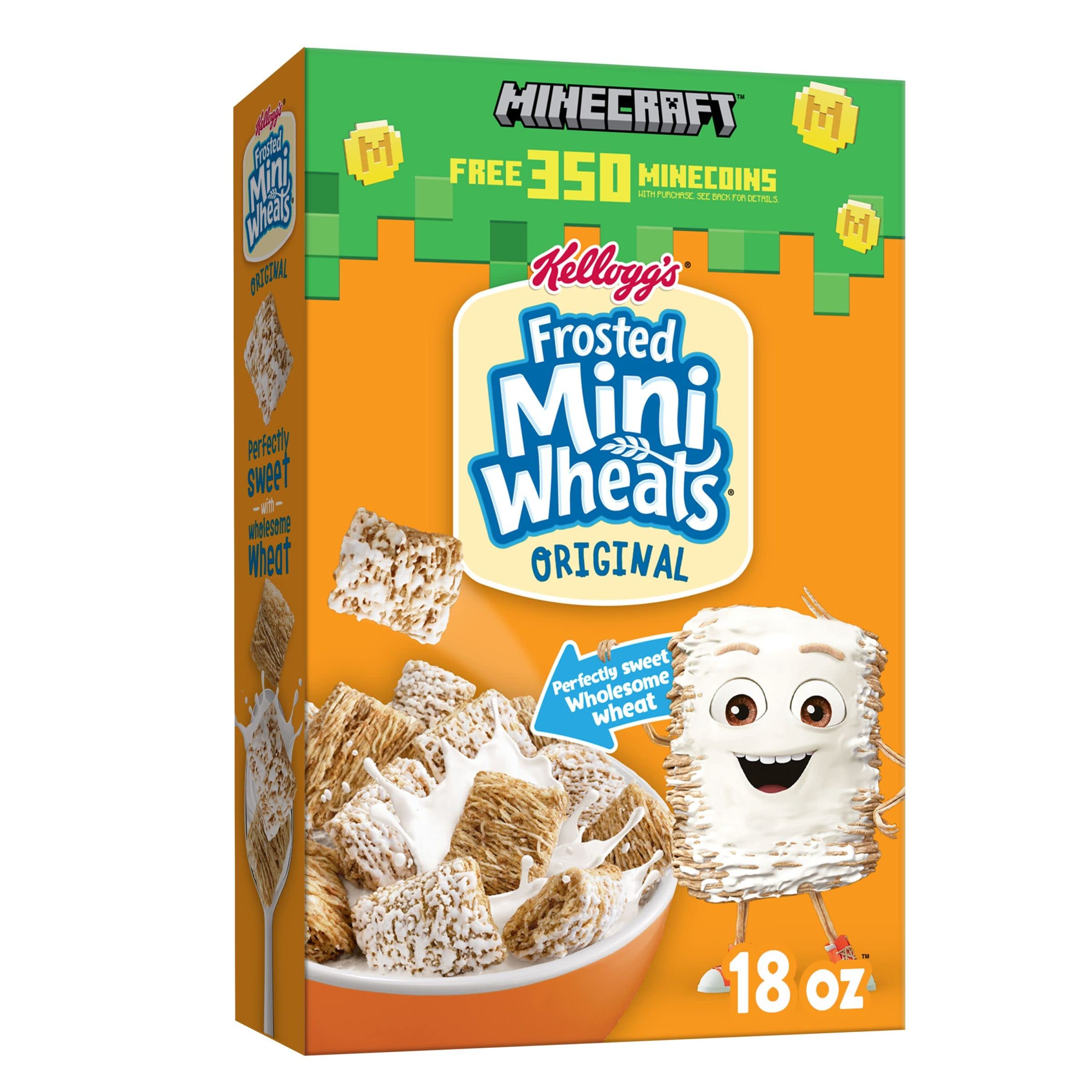 Buy Kellogg's Frosted MiniWheats Cold Breakfast Cereal, HighFiber