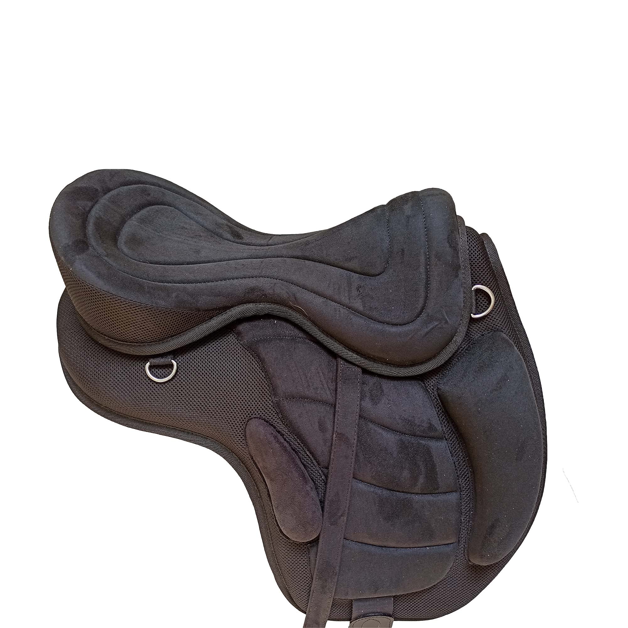 Freemax - Silla de montar a caballo de uso general, tamaño de 30,4 a 45,7 cm, marrón, 14 Inches Seat