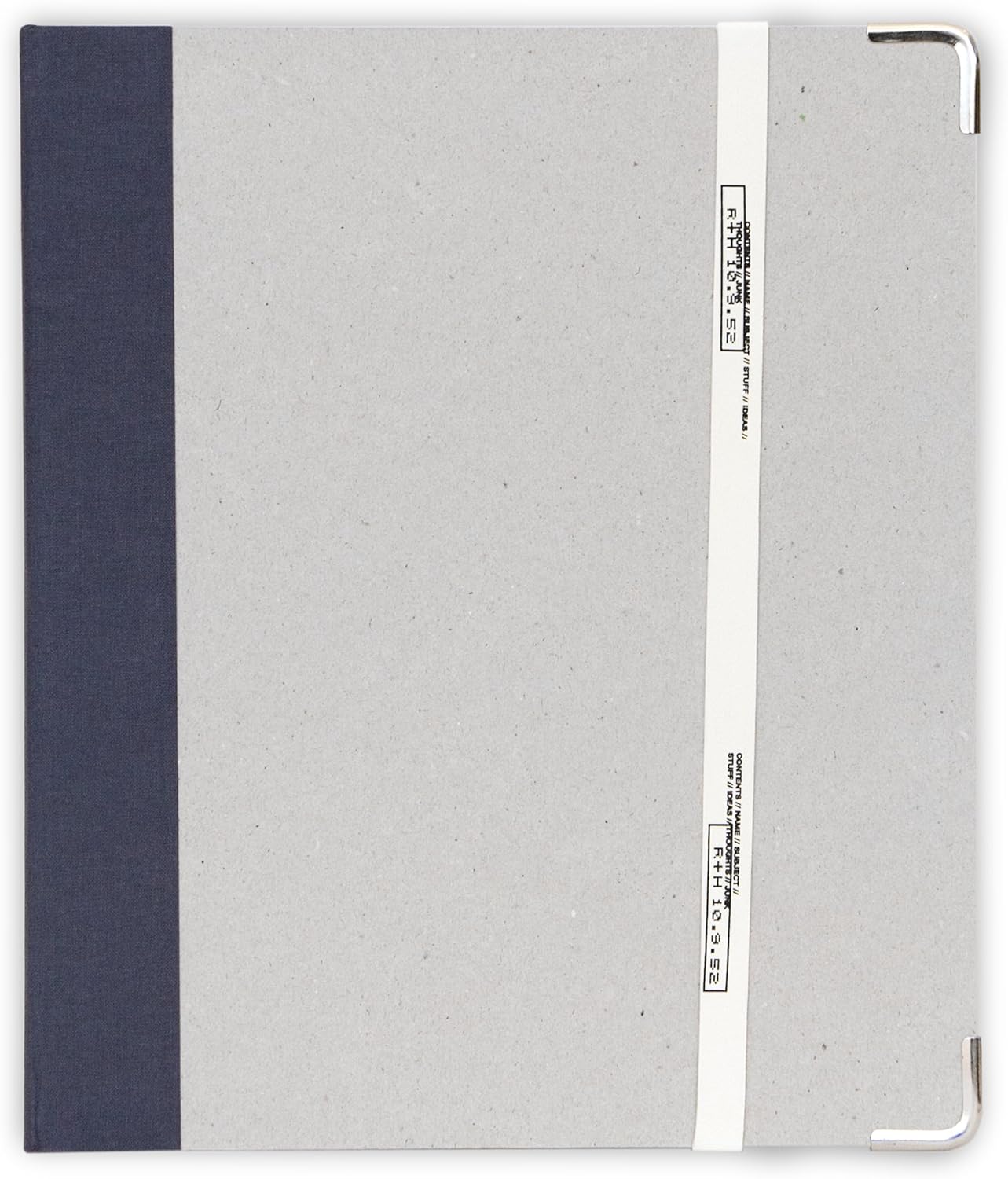 Russell+Hazel, Slim Binder, Charcoal (10215) Reference