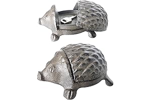 Iron Hedgehog Key Hider: Discreet Outdoor Security