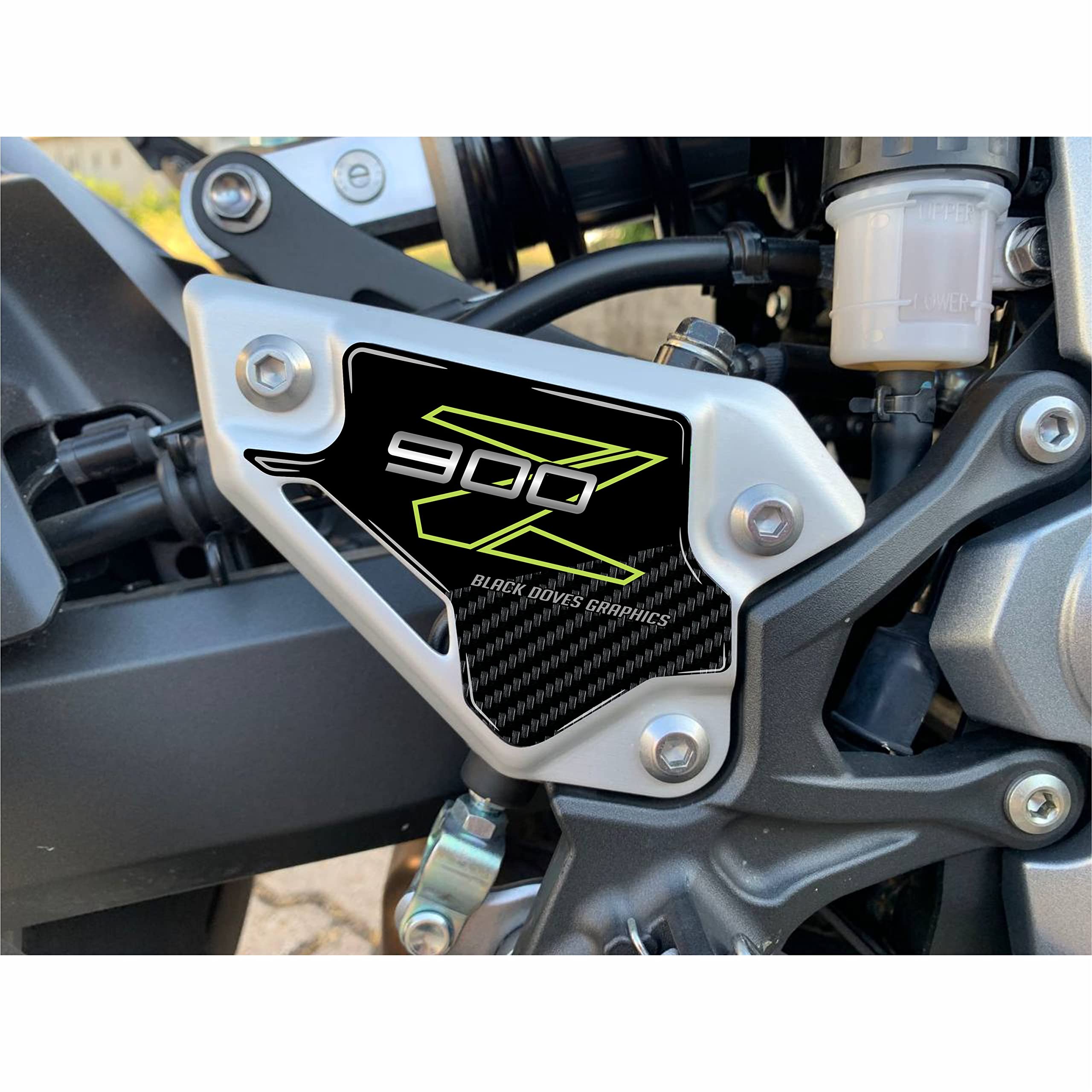 Klej Żywica Tank Pad kompatybilny z MOTO KAWASAKI Z900 Z 900 (Battitacco)