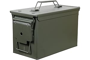 Fortress Metal Ammo Can | Rugged Outdoor Speaker | Bluetooth-Enabled Wireless Audio System