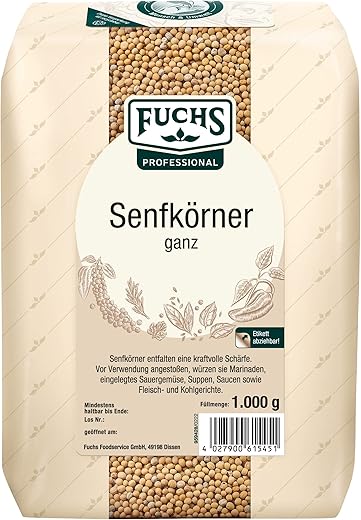Fuchs Senfkörner (1 x 1 kg)