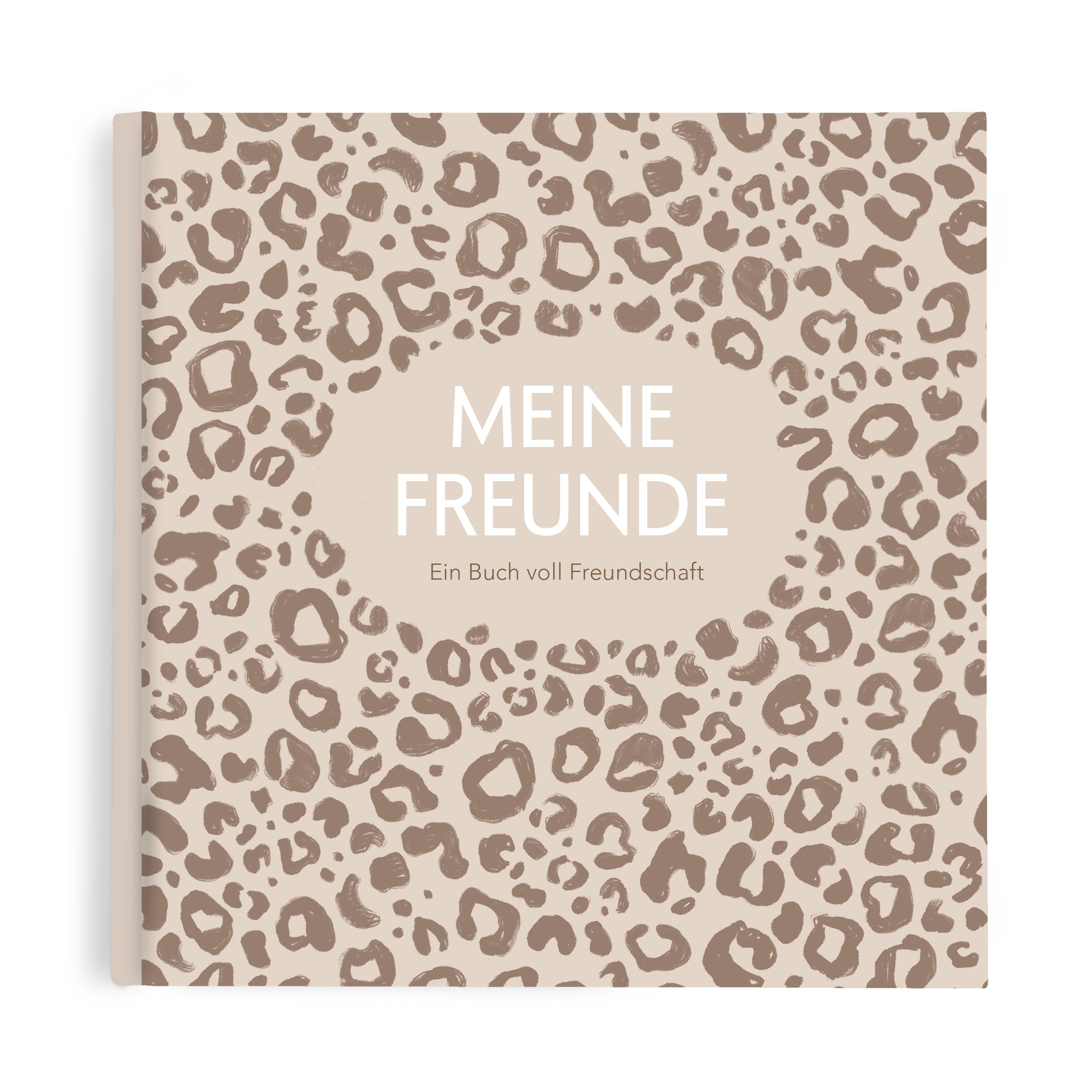 KIND OF HAZEL Freundebuch für Erwachsene – Poesiealbum zum Ausfüllen für beste Freundin, Kollegin, Abschied, Geburtstag – Gästebuch, Bucket List, Erinnerungsbuch – Leo Muster
