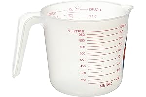 Kole Precision One-Quart Measuring Cup for Accurate Motor Oil Measurements