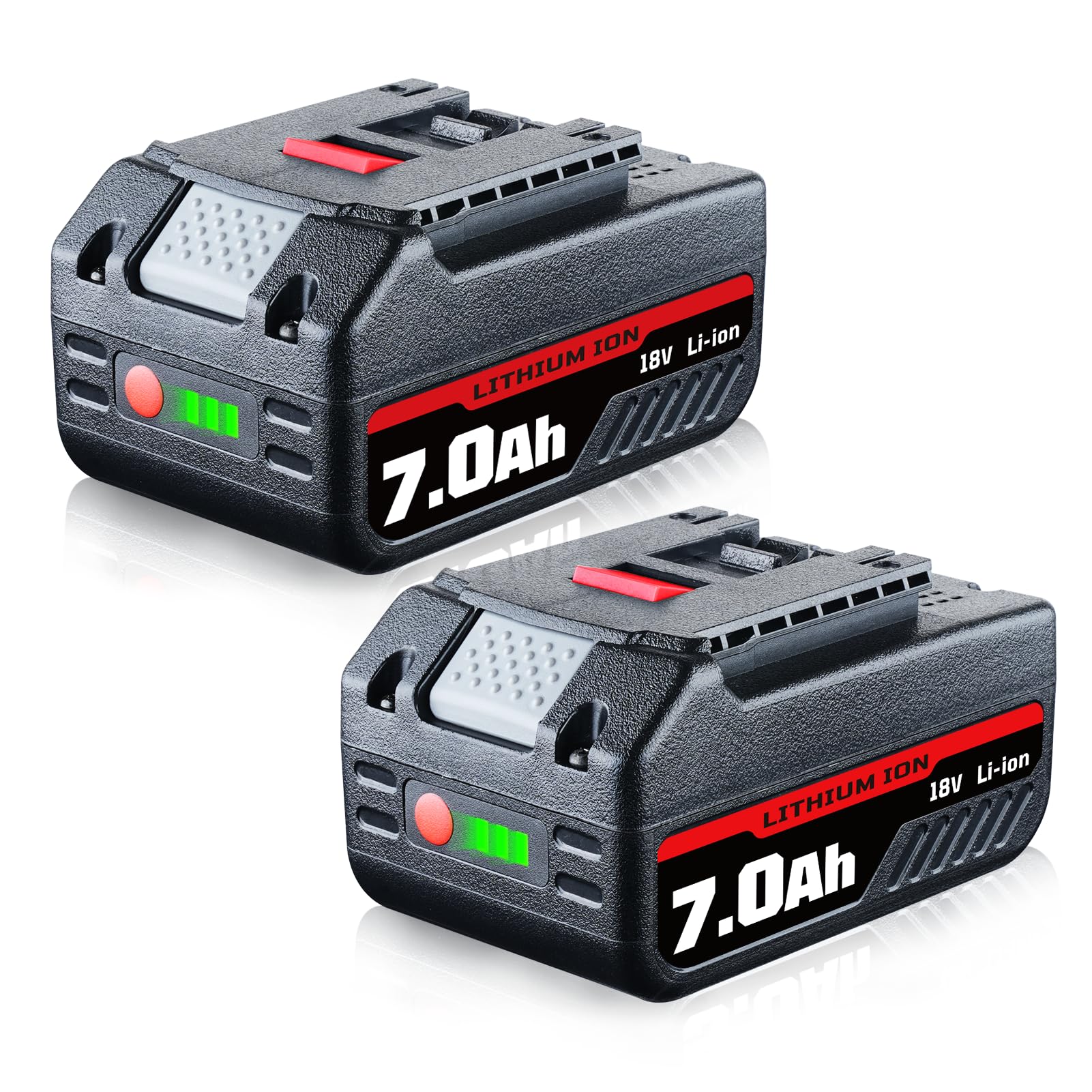 2 Pack 18V 7.0Ah Replacement For Bosch 18V Battery Compatible - View #10