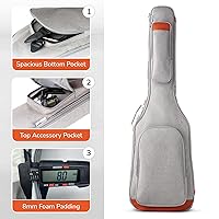 Amazon.com: audioShark Bass Guitar Bag, 8mm Padded Gig Bag