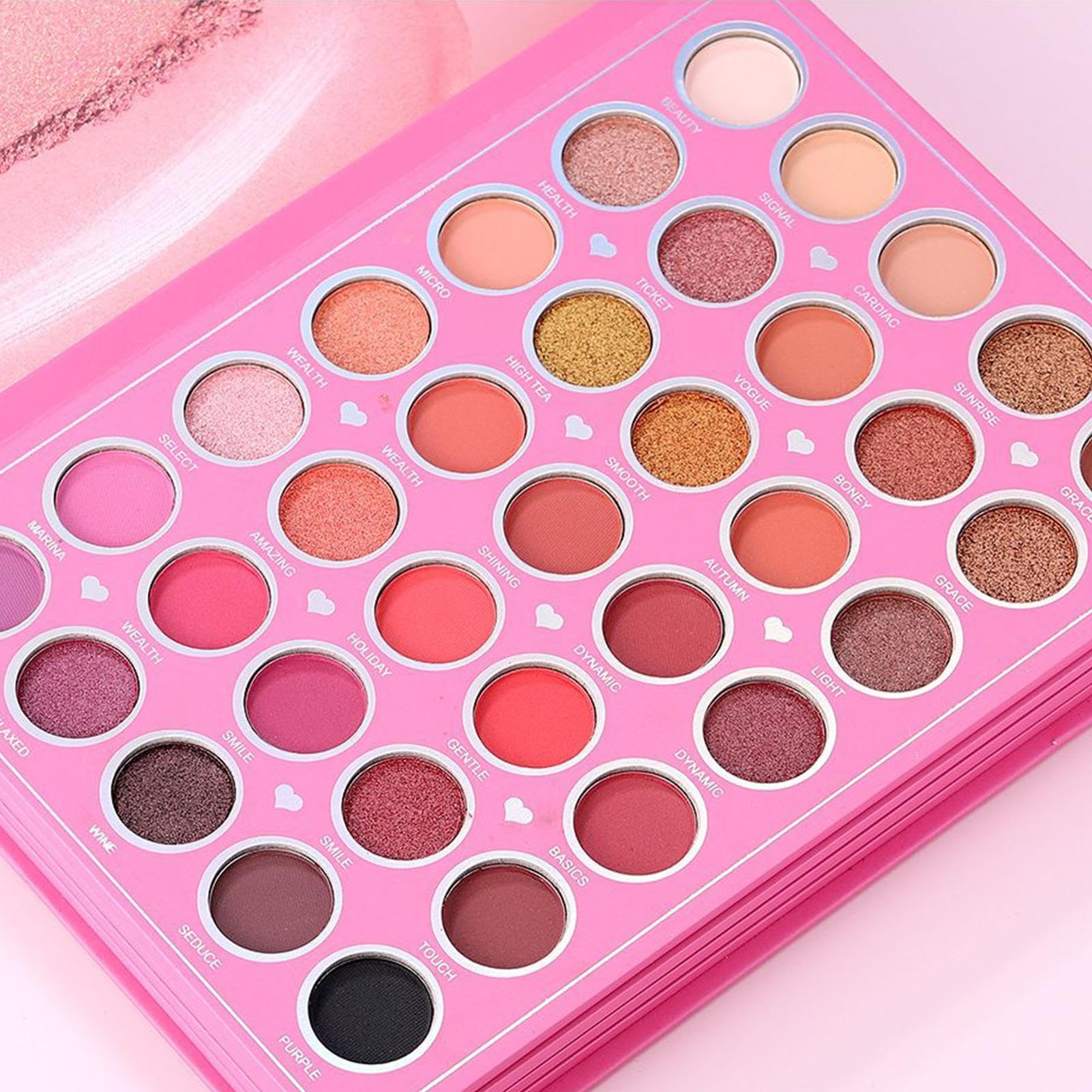 Palette di Trucco Cosmetici Bellezza Compatti e a Lunga Tenuta | Palette Ombretti Opachi e Lucenti Per Donne Ragazze Ideale Per Viaggi Vacanze Appuntamenti E Feste