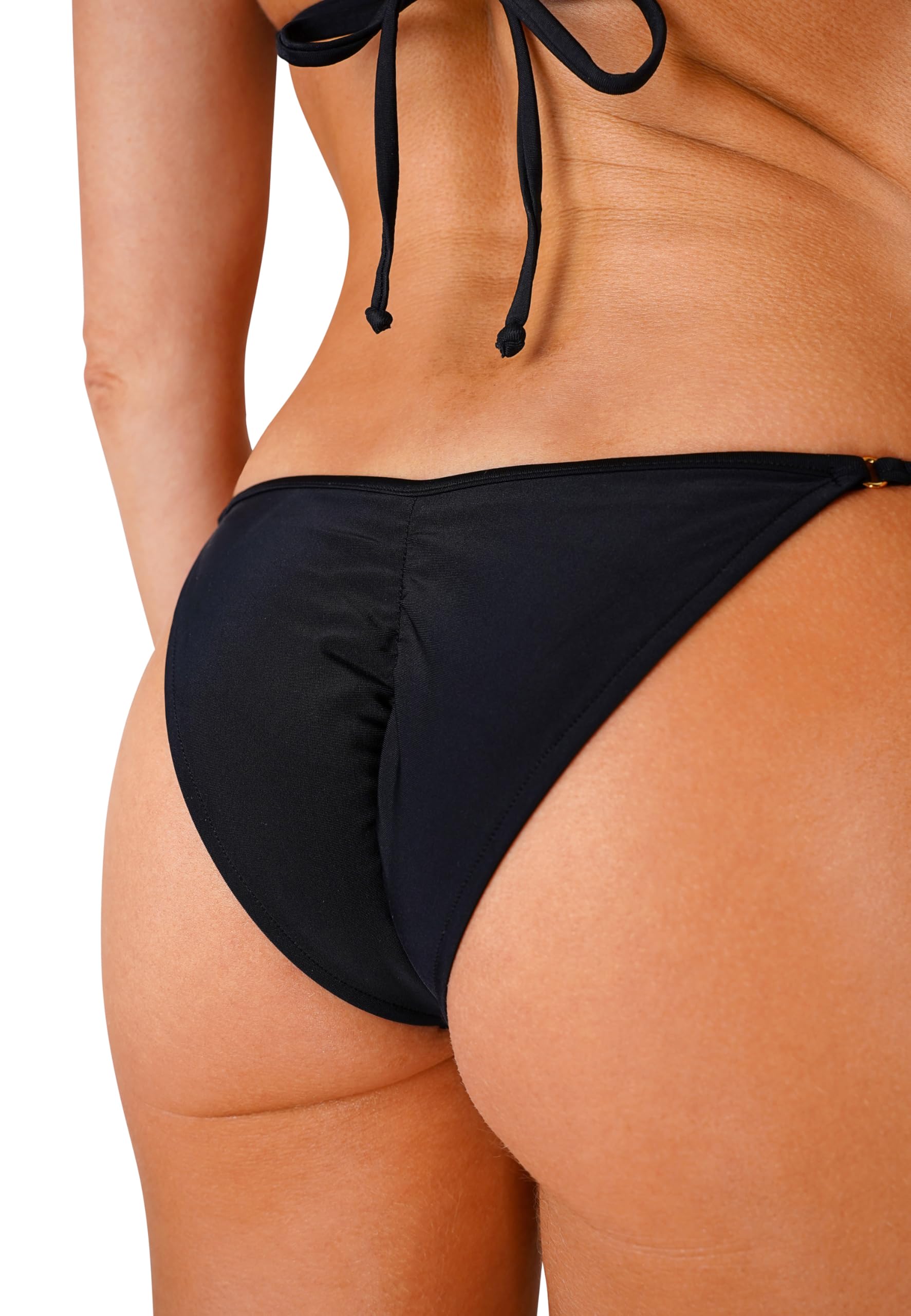 my sexy bikini - Maillot de Bain Femme Tanga Bikini brésilien - Samoa Noir Blanc Bleu Rose Vert anis Or - Samoa