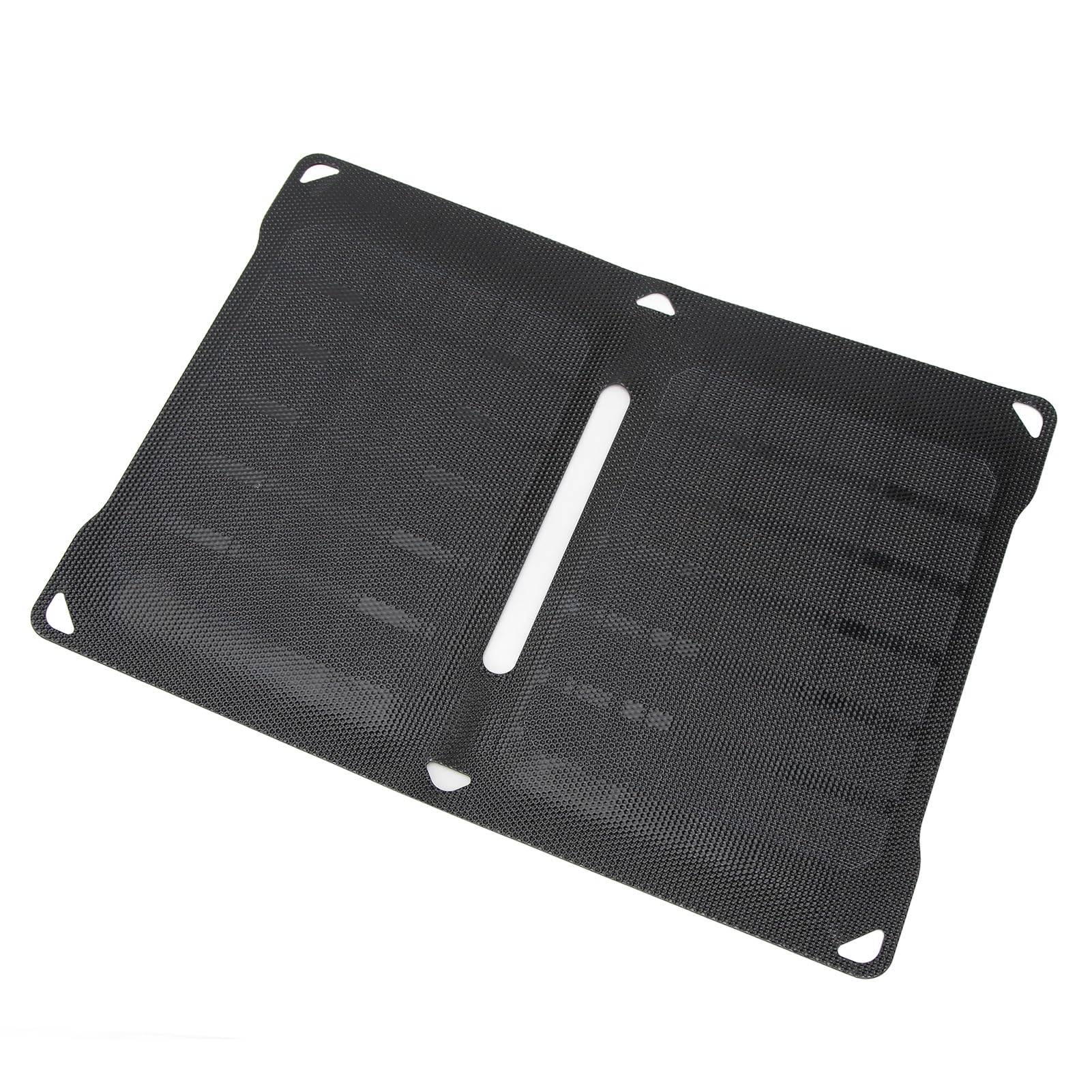 Cargador Solar Impermeable para Camping, 10 W, Diseño Plegable Compacto para Uso en Exteriores, Fuente de Alimentación Ecológica Ligera de 502 G