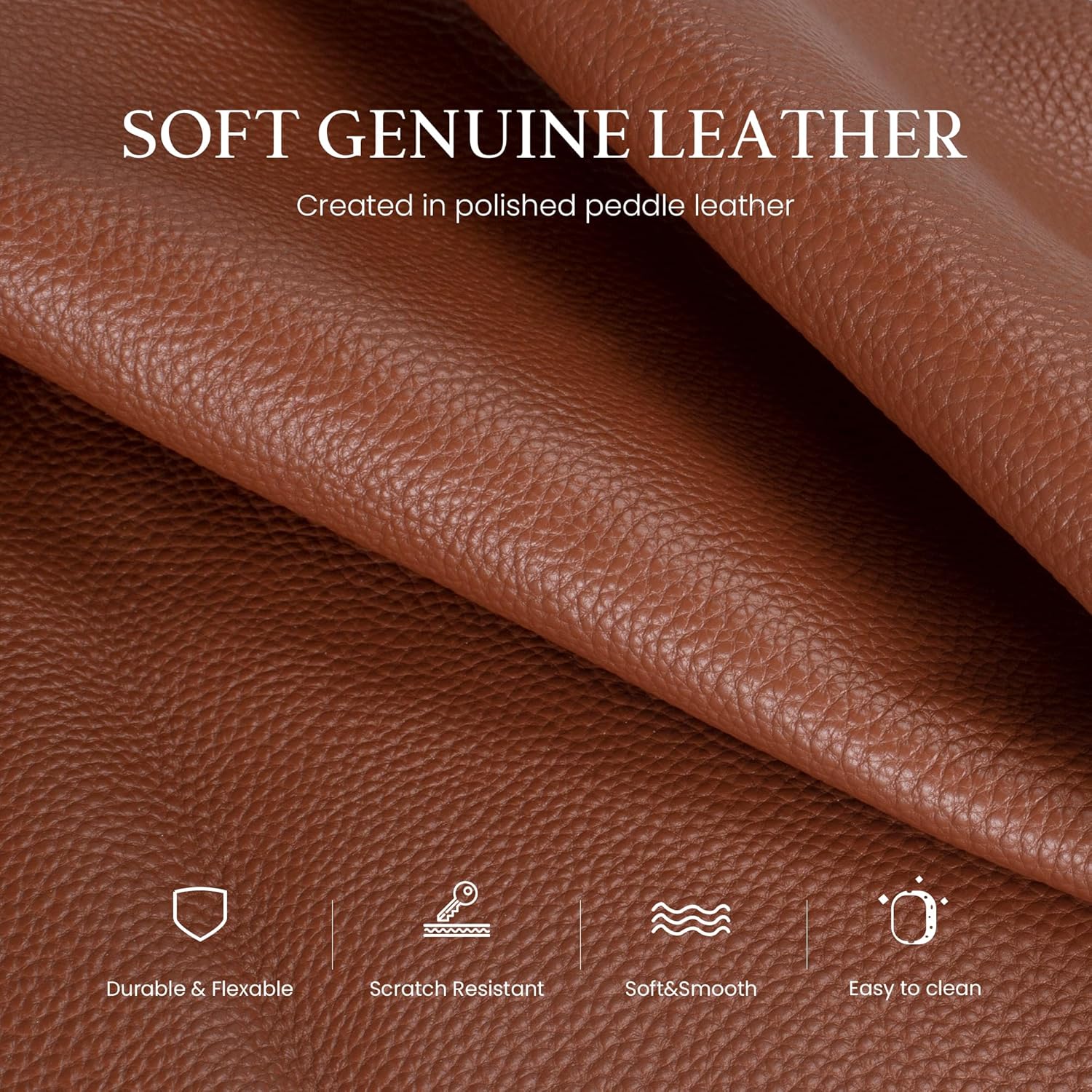 befen Genuine Leather Satchel Purses for Women, Triple Pocket Designer Medium Top-handle Crossbody tote Shoulder Handbag - Image 4