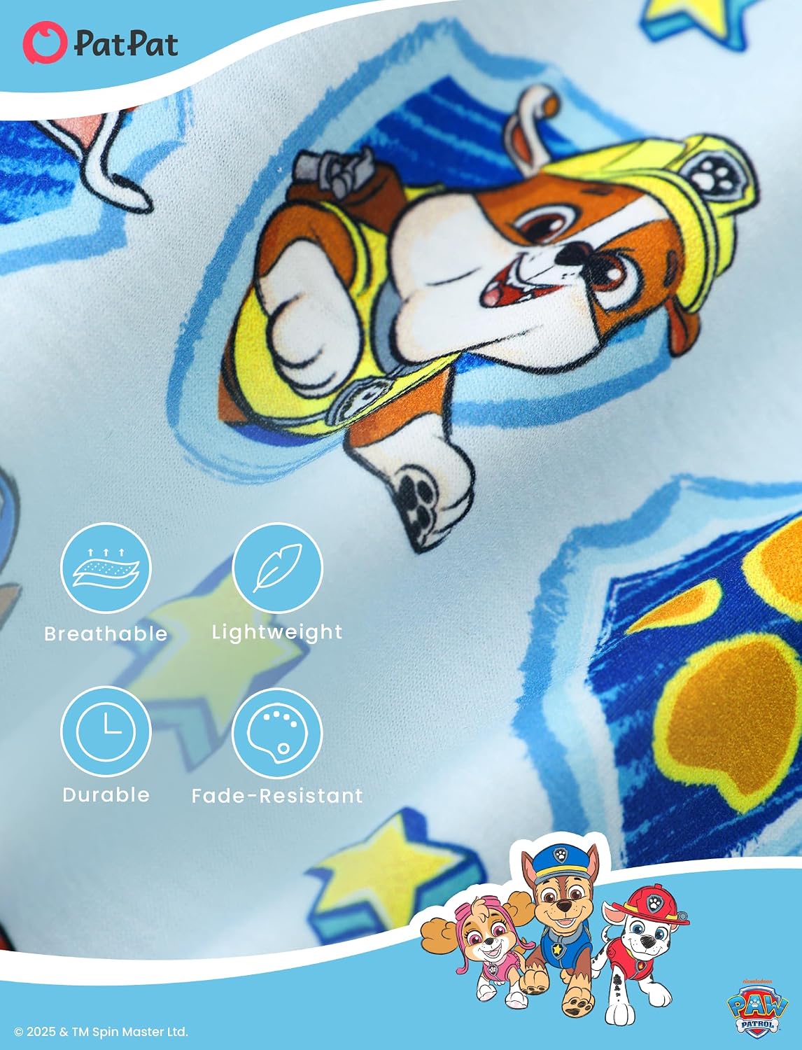 Paw Patrol Garfield SpongeBob Family Matching Classic Short Sleeve Cartoon Graphic Pajama Family Outfit