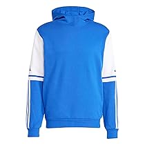Adidas Uomo SQUADRA25 Sweat Hoody, Team Royal Blue, White, XS
