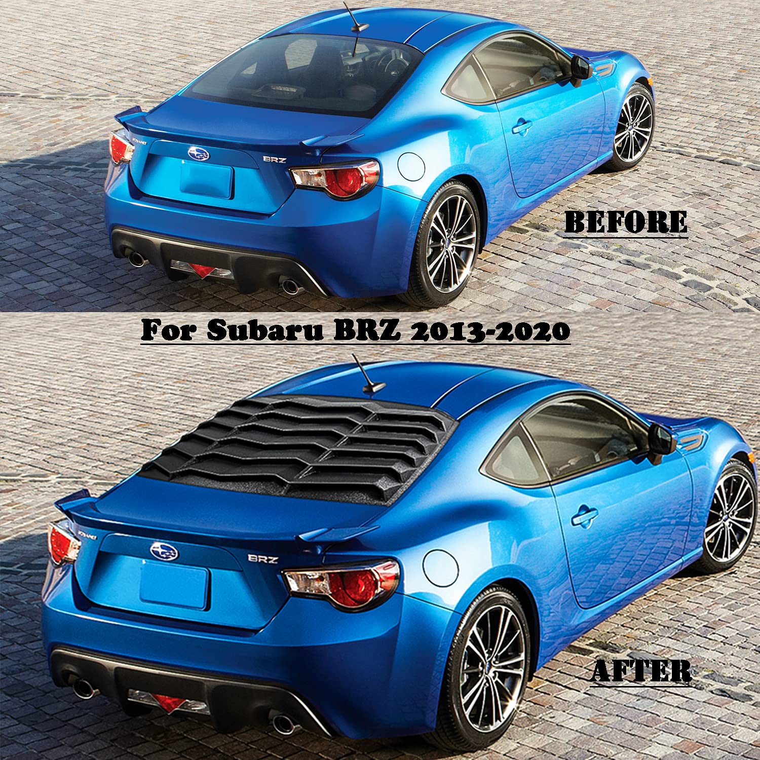 Amazon | リアウィンドウ ルーバー フロントガラス サンシェード  