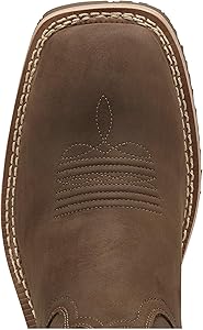 Ariat Hybrid Venttek Western Boot - Stivale Cowboy Uomo Con Pelle E Rete Traspirante, Marrone