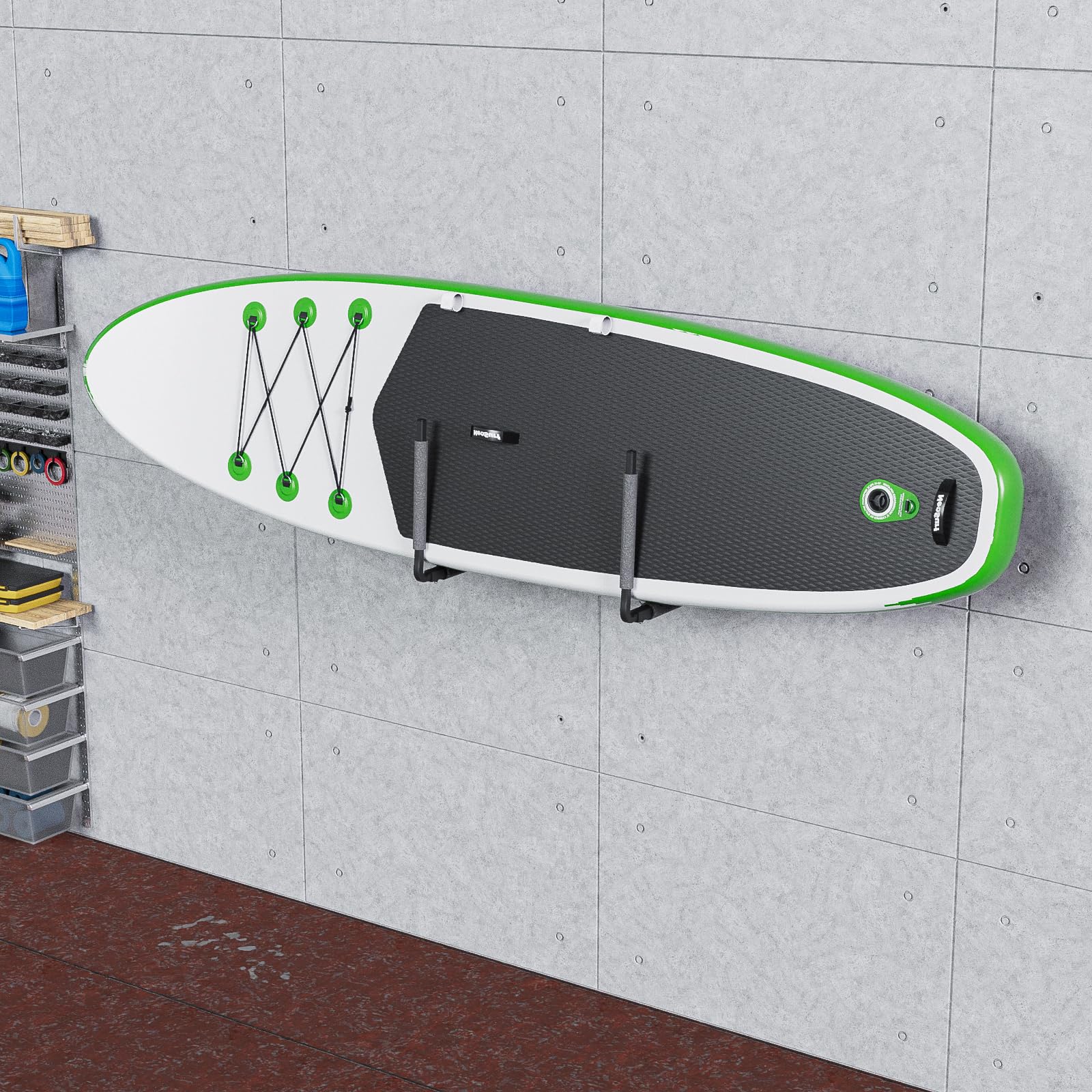 Dakkoffer Thule QLS BOX1 Roof Box, Black, Wall Mount Holder For Storing Roof Box, Garden Tools, Ski Box, Sports Equipment, Ski Box, Surfboard Holder, 57 Cm Dakkoffer Bevestigingsbeugels