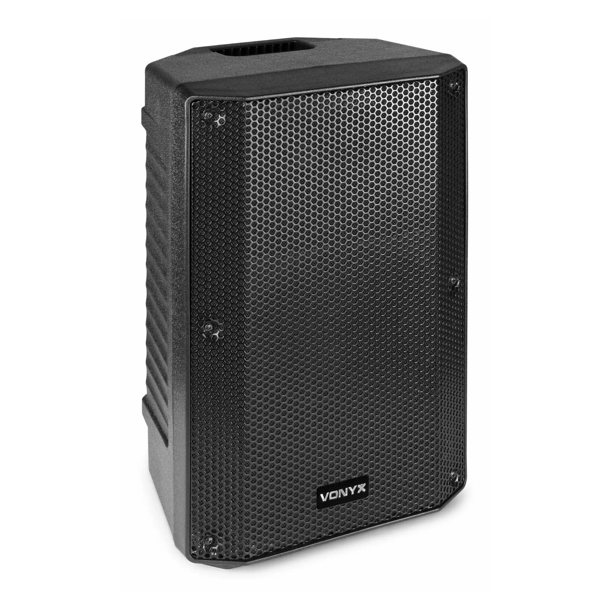 Vonyx VSA10P Pack PA Pasivo - 2 Altavoces 10 Pulgadas, Amplificador VPA600 Bluetooth 2x300W, 2 Cables Speakon NL2 5 m, Equipo Sonido para DJ, Eventos y sonorización Profesional