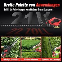 Conentool 21V Akkumulátoros Sövényvágó 55cm Pengével, 4000mAh Töltővel 8