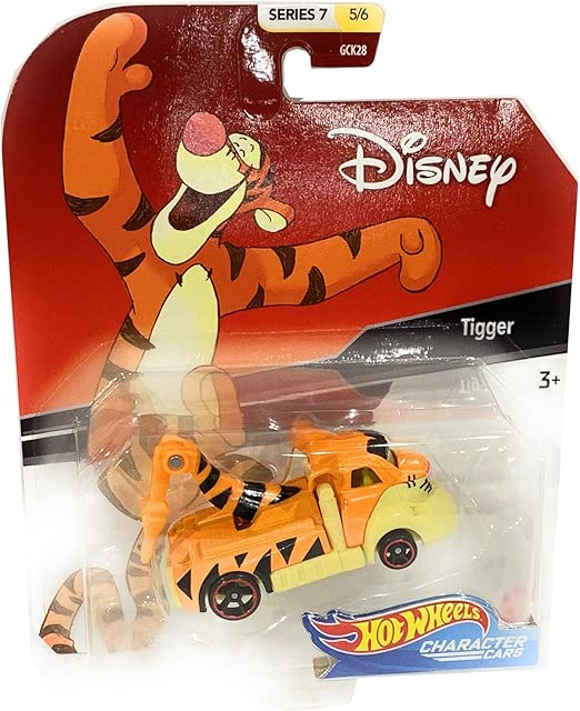 Hot Wheels Disnery Pixar Character Cars Series 7-1/64 Scale Tiger Vehicle (5/6)