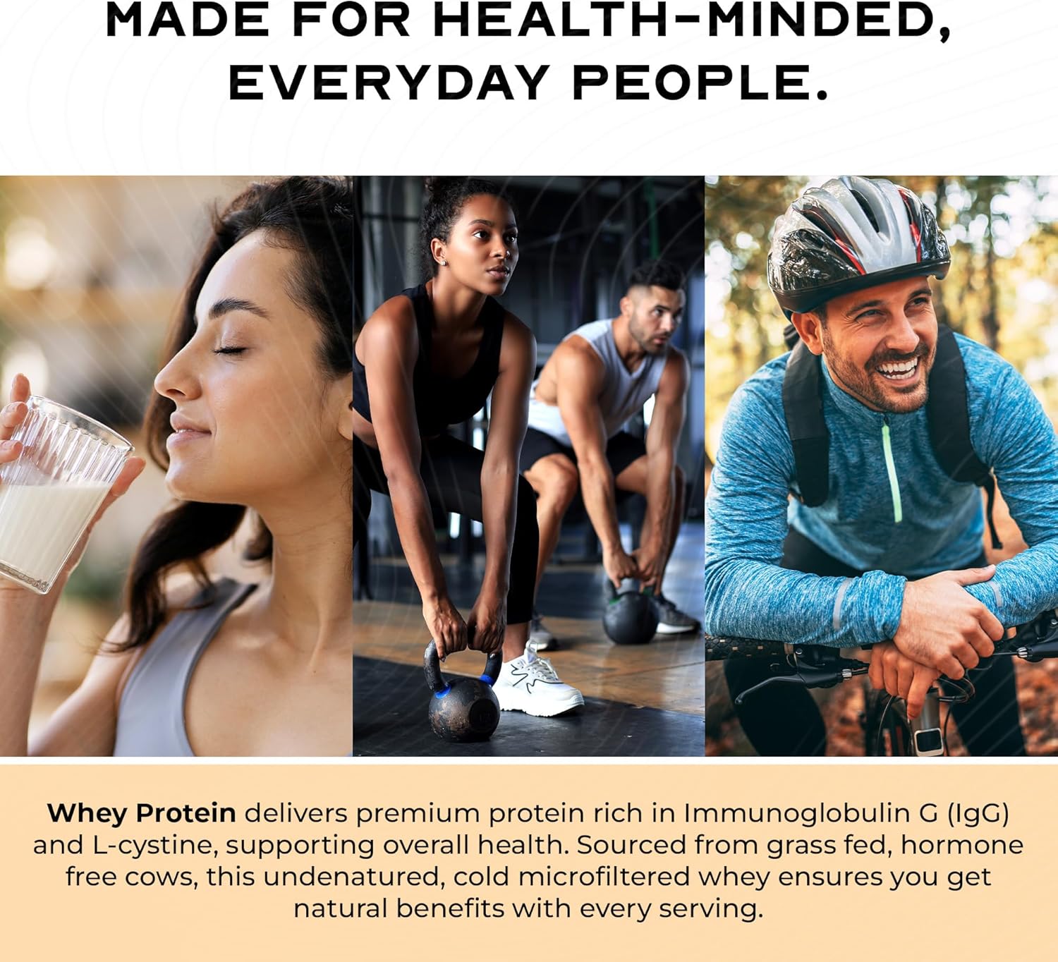 Muscle Feast Grass-Fed Whey Protein Concentrate Powder, All Natural, Hormone Free Pasture Raised Whey Protein Powder for Women & Men, Clean, Non-GMO & Gluten Free Whey Concentrate - Vanilla, 2lb - Image 6