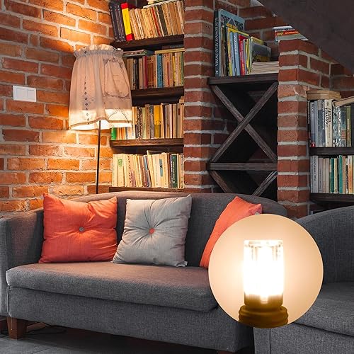 Miniatura 6 de Bombilla LED E14 equivalente a 3 W, bombilla incandescente de 30 W, bombilla de base europea E14, CA 120 V blanco cálido 3000 K, no regulable,