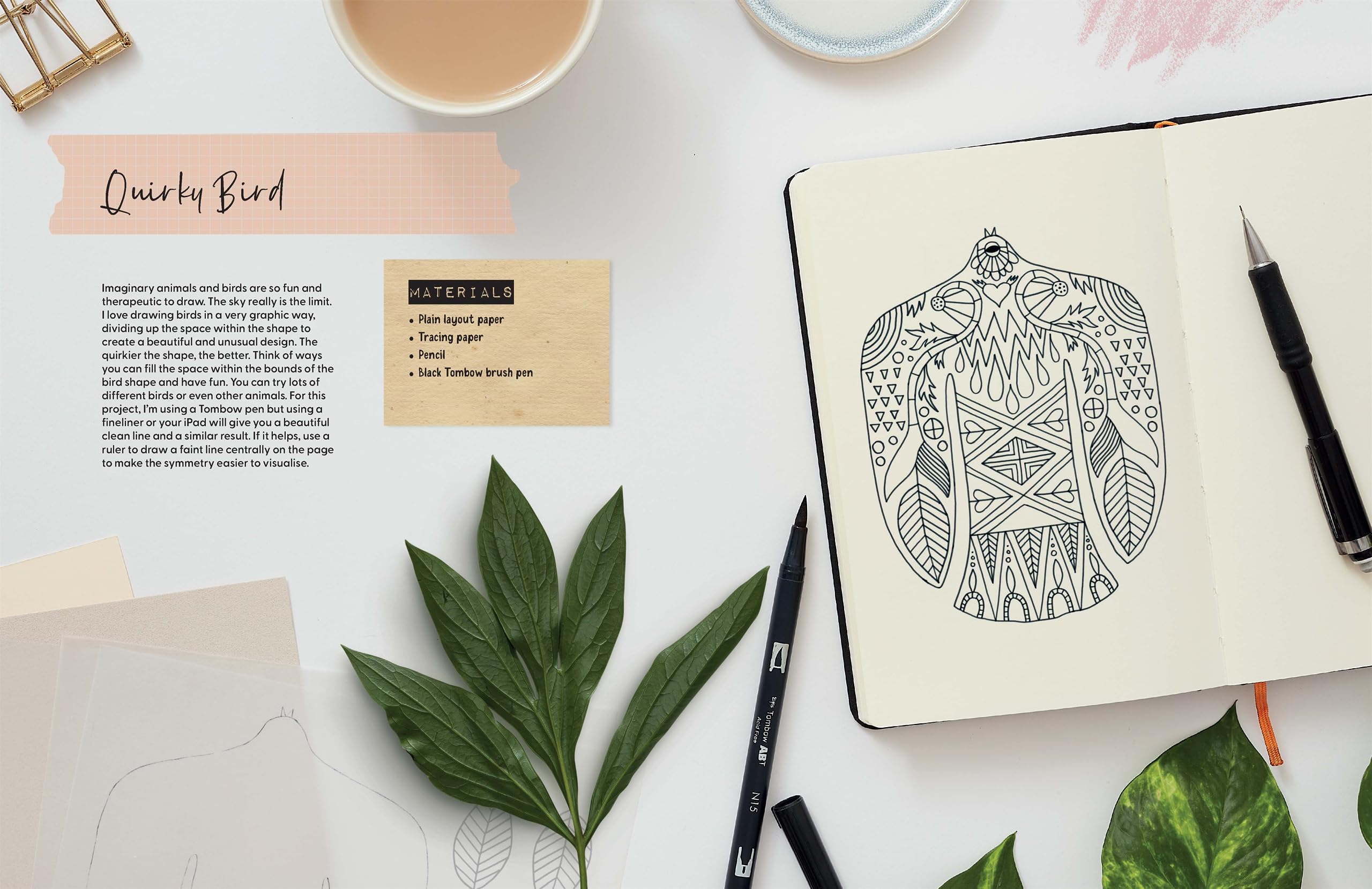 Drawing for the Soul: Simple drawing projects for beginners, to calm, soothe and restore - Image 8