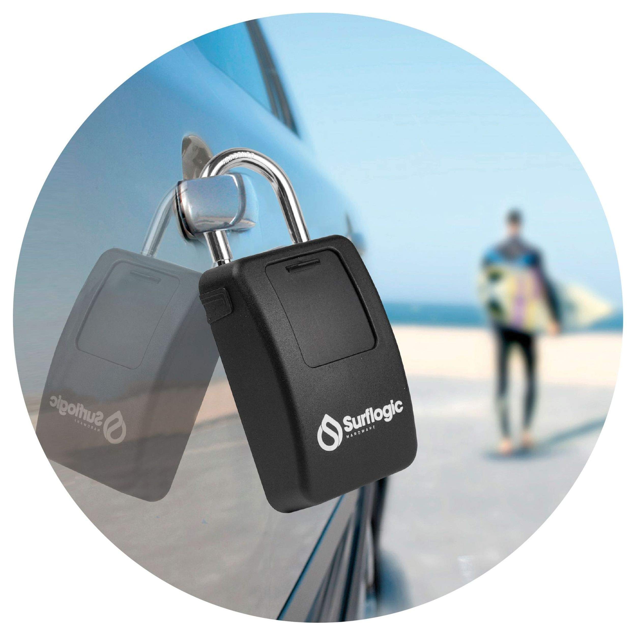Surflogic - Acampada y Senderismo de Candado para Unisex Adulto