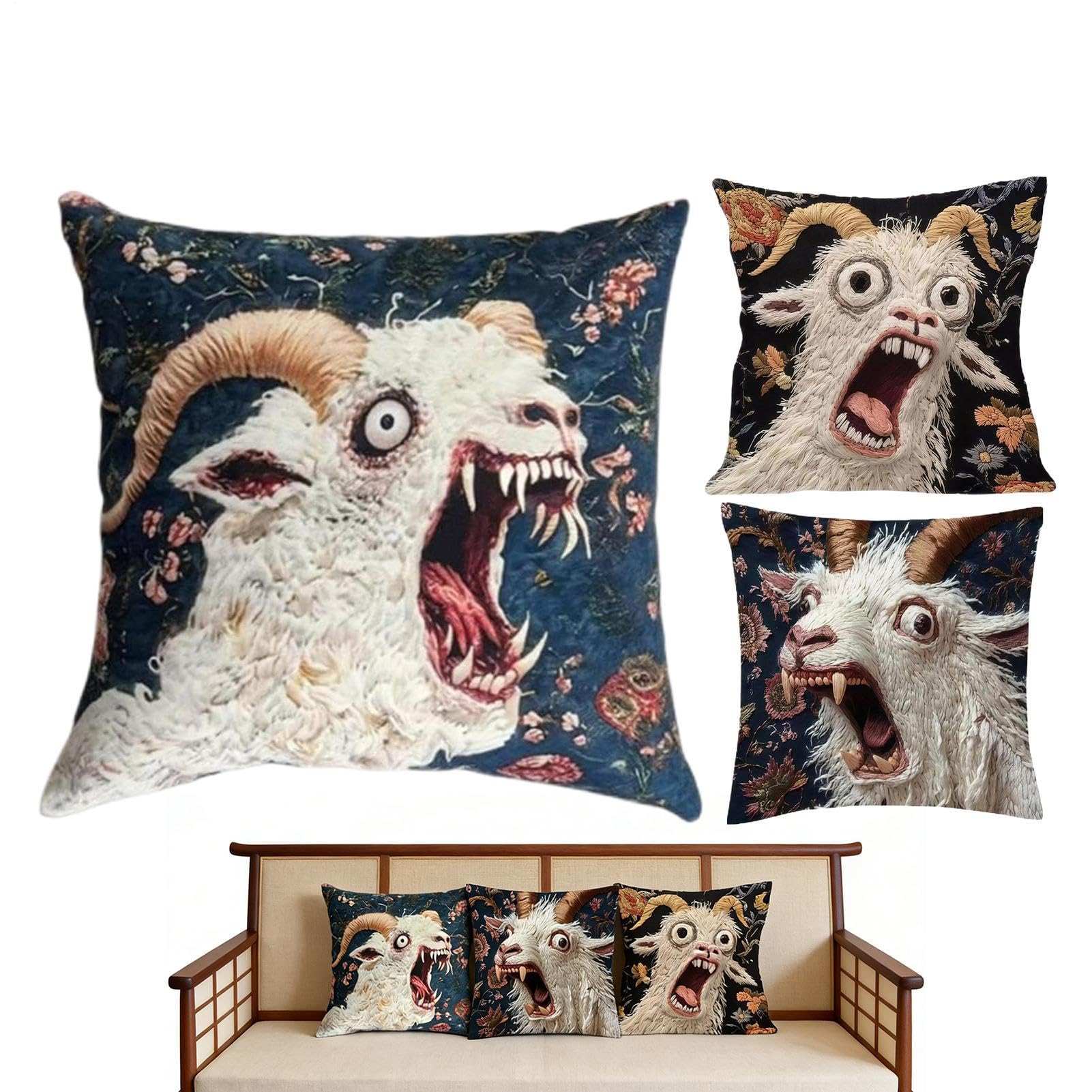 Coussin de lecture rural lot de 3 pour chambre et appartement