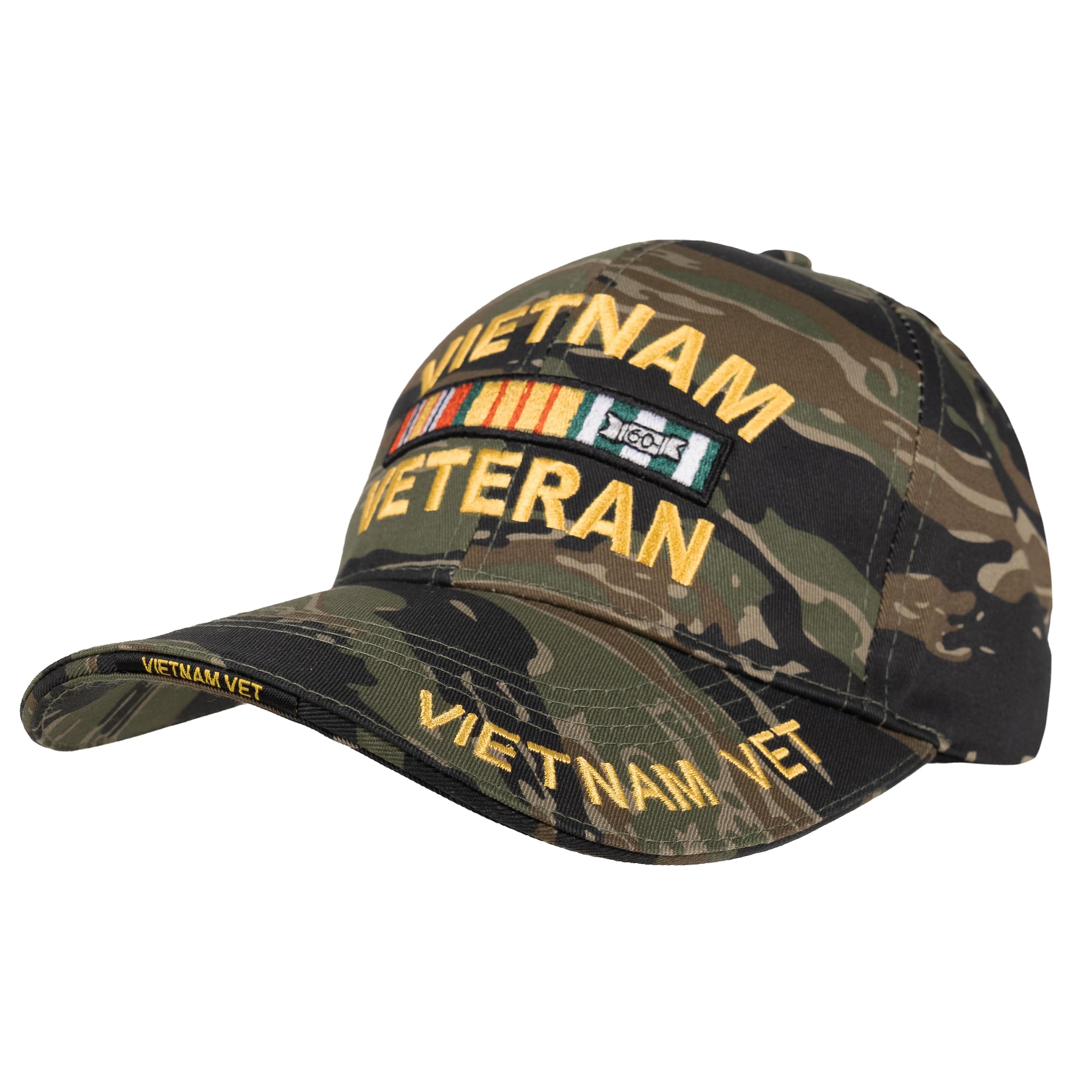Deluxe Low Profile Vietnam Veteran Insignia Cap – Rugged Outdoor Baseball Hat