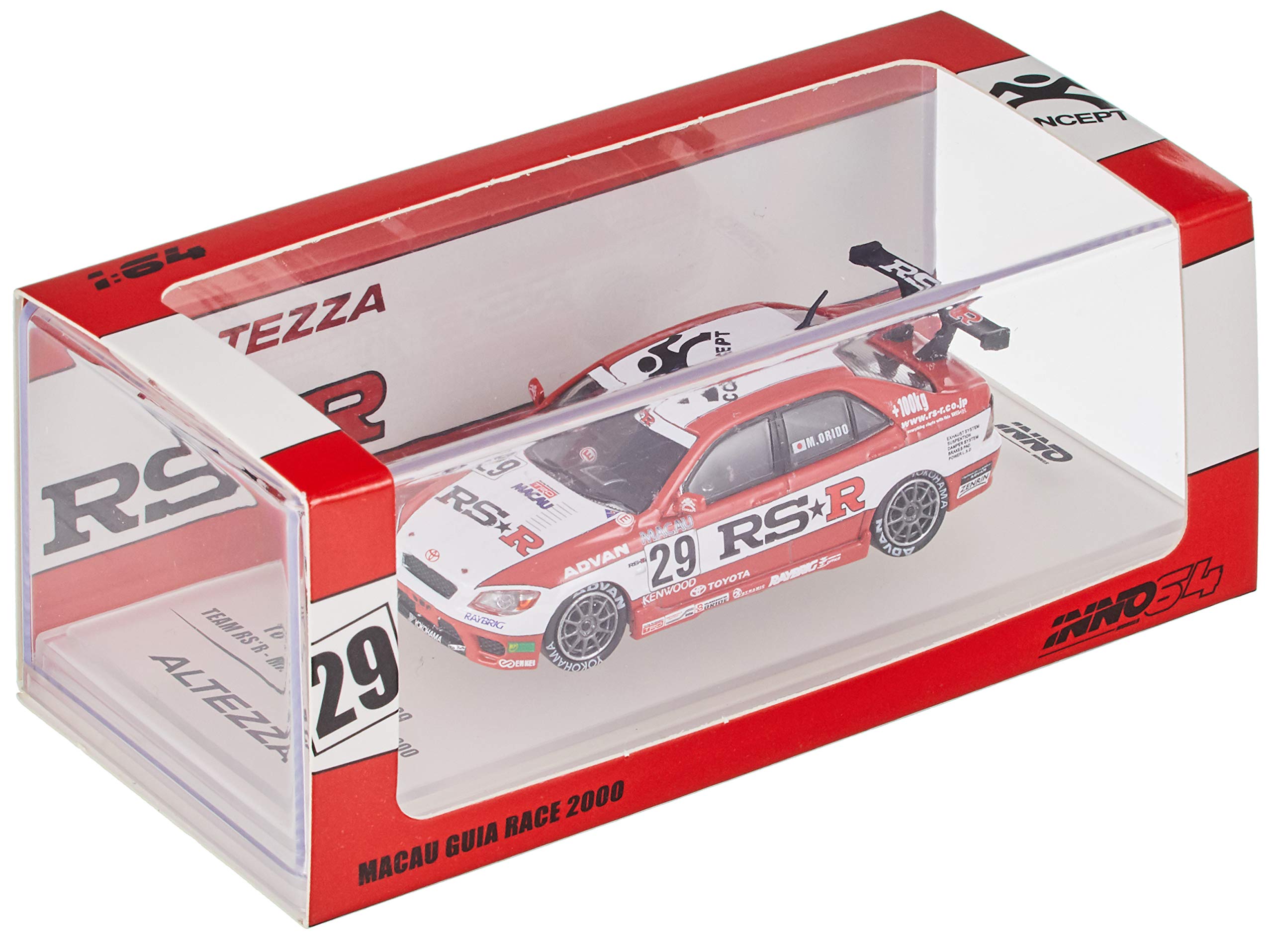 Amazon | イノモデル INNO64 1/64 トヨタ アルテッツァ RS200 2000#29