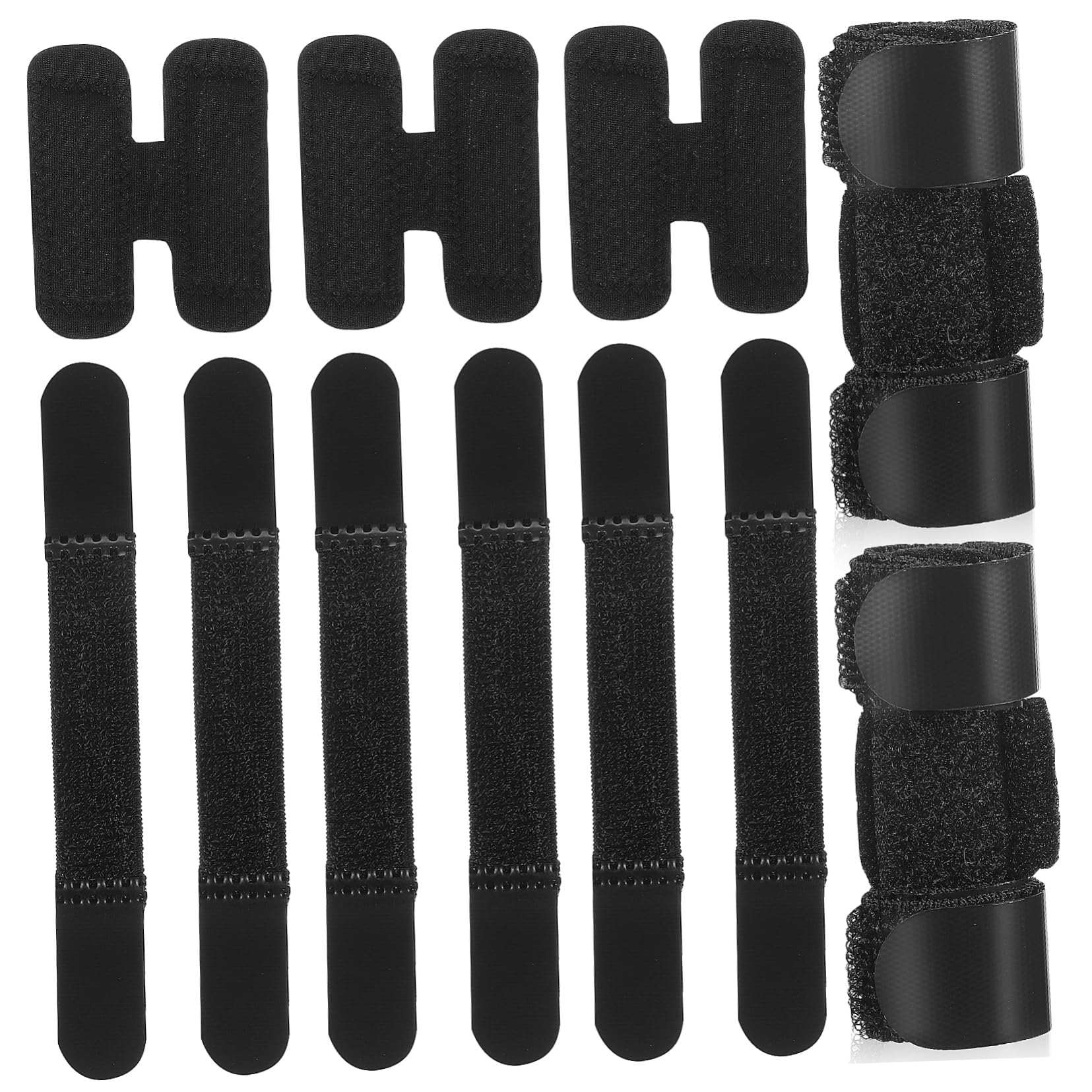 HAKIDZEL 5Pcs Breathable Splints Comfortable Support Braces for Knuckle Immobilization Portable Design Secure Fit Easy to Clean