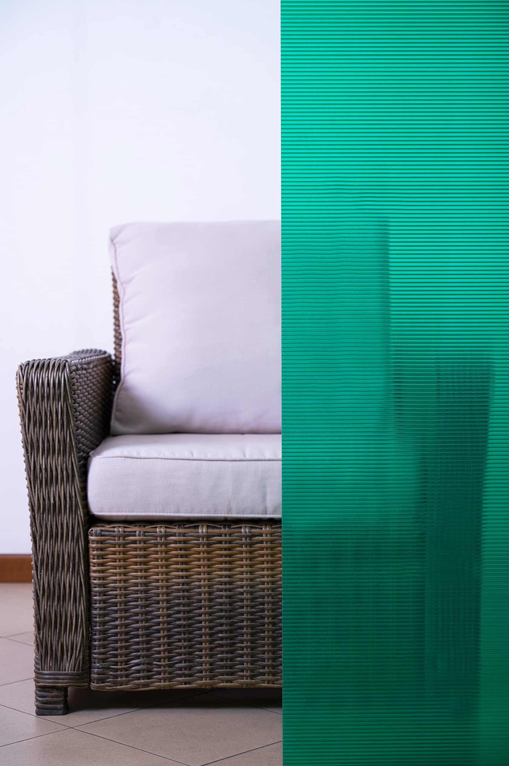 Lastra Policarbonato Alveolare EXOLON 2100x1000 mm SPESSORE 10 mm 4 Pareti VERDE