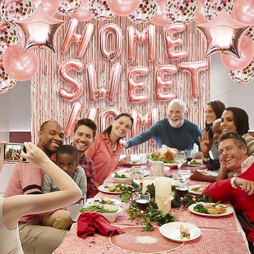 Miniatura 6 de Cartel de bienvenida al hogar, decoración de inauguración de la casa, decoración de inauguración de la casa, globos para inauguración de la casa,